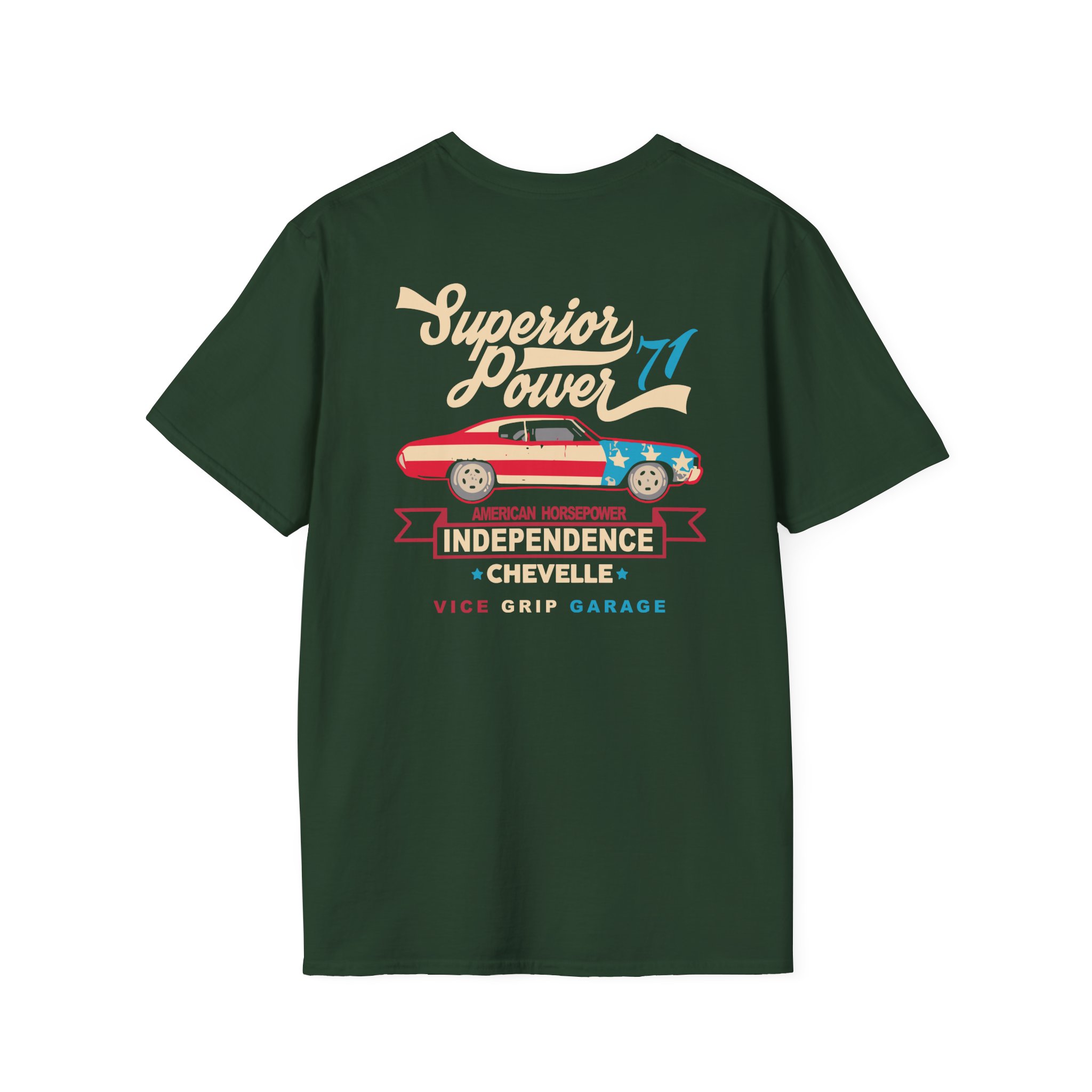 Vicegripgarage Superior Power Independence Unisex Softstyle T-Shirt
