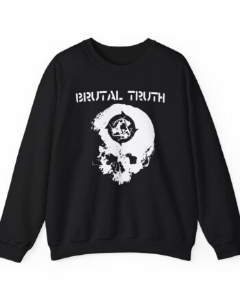Brutal Truth Distort Destroy Noise Evolve Unisex Heavy Blend Crewneck Sweatshirt