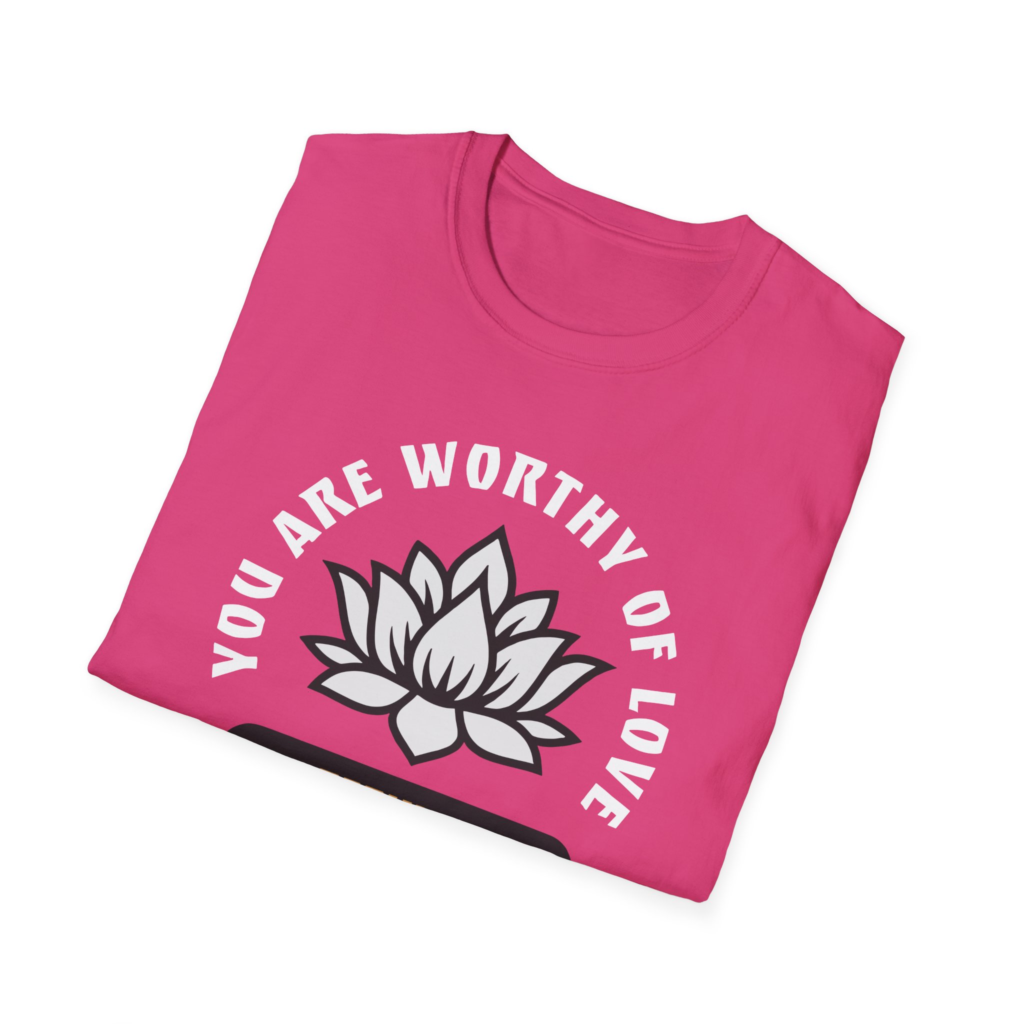 Technoblade Worthy of Love Unisex Softstyle T-Shirt