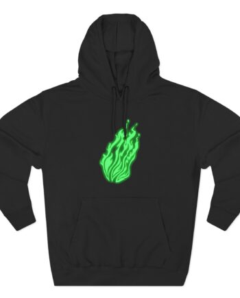 Preston Glow Flame Three-Panel Fleece Hoodie