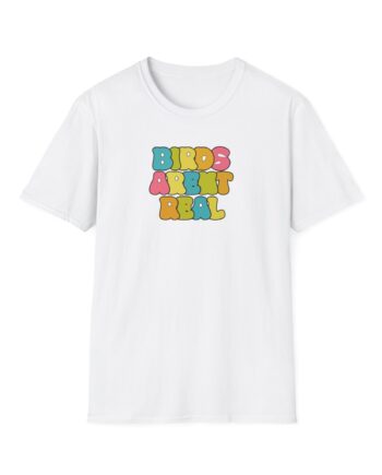 Birds Arent Real Unisex Softstyle T-Shirt