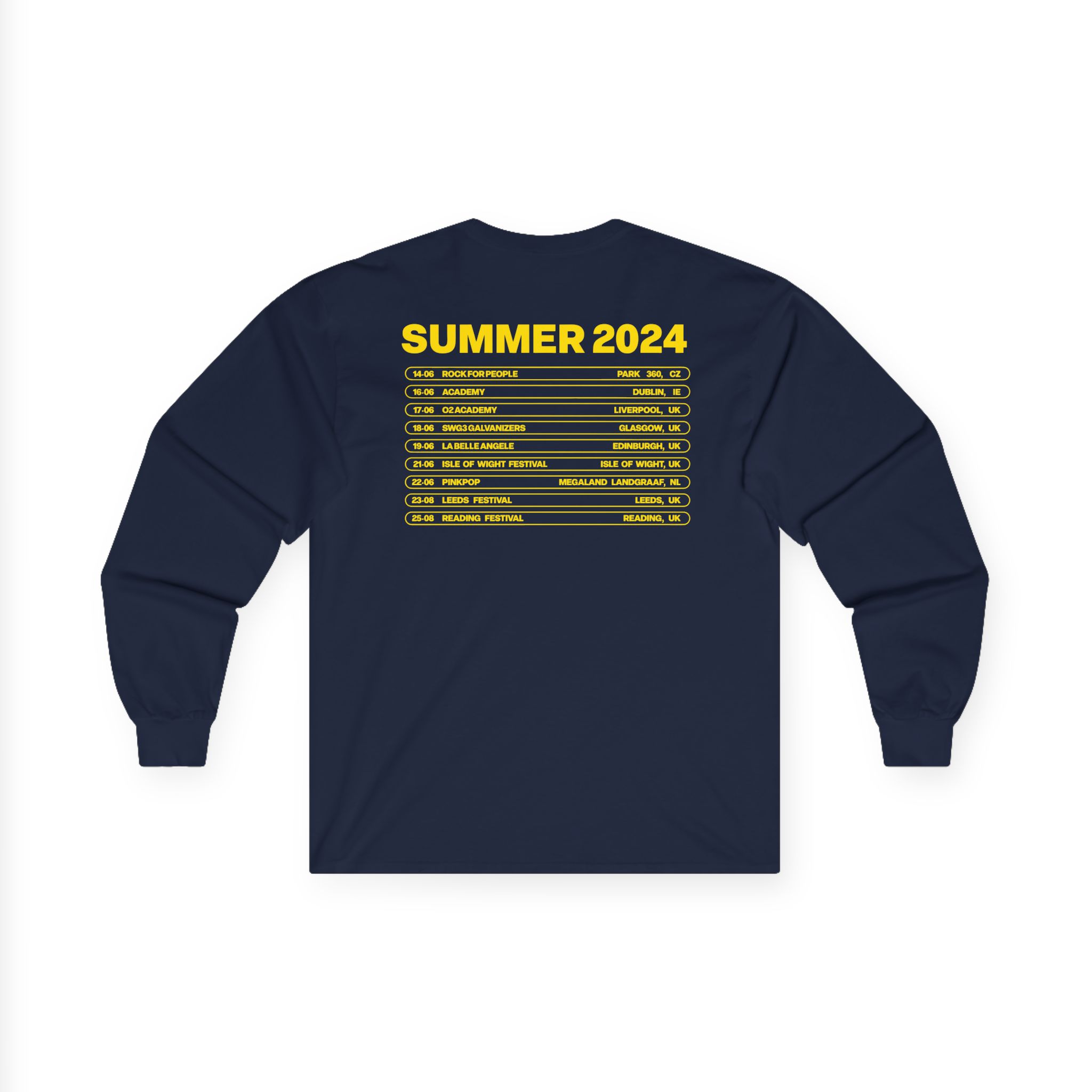 James Marriott Uk Eu 2024 Tour Unisex Ultra Cotton Long Sleeve Tee