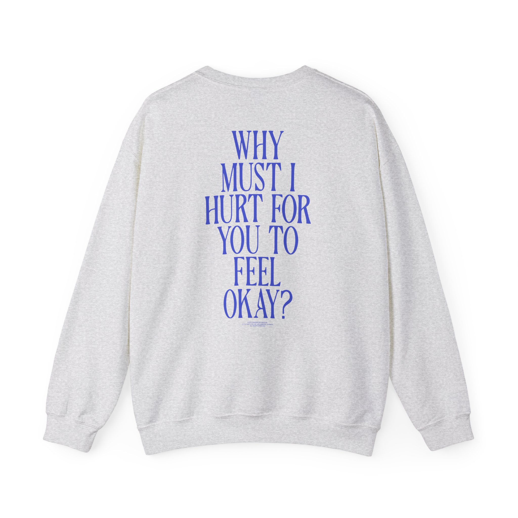 Joshua Bassett Why Must I Hurt Unisex Heavy Blendâ„¢ Crewneck Sweatshirt