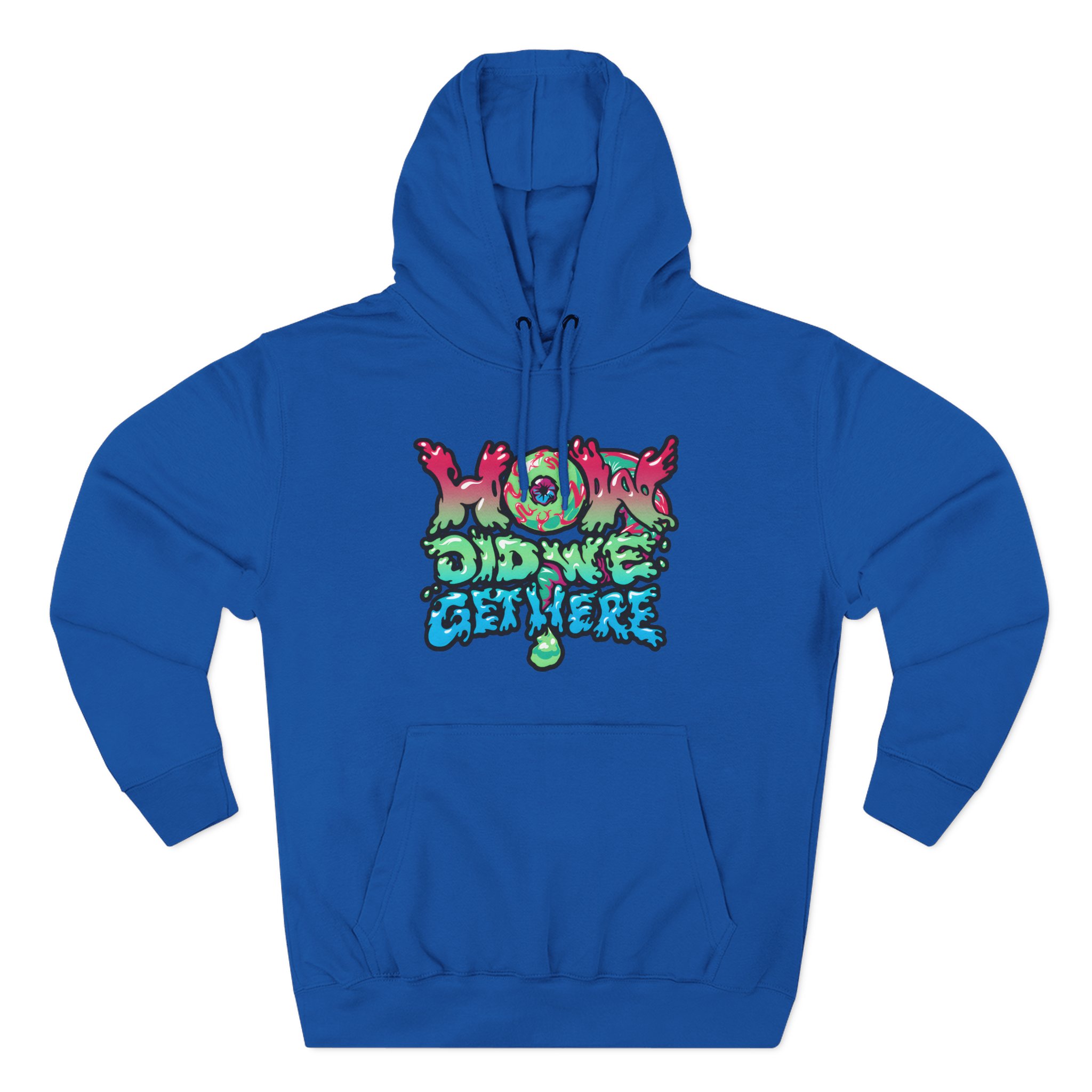 How Did We Get Here Three-Panel Fleece Hoodie
