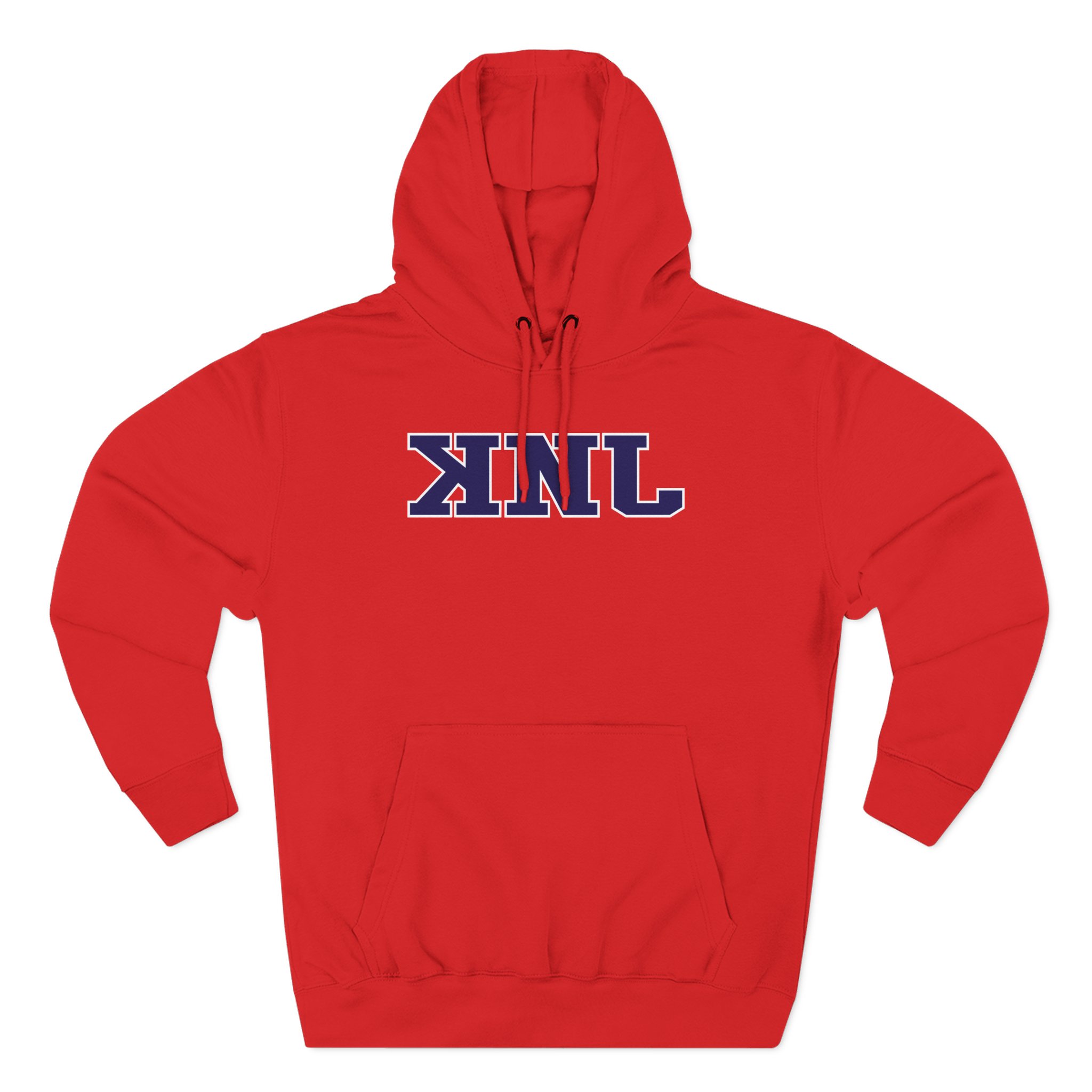 KNJ Three-Panel Fleece Hoodie