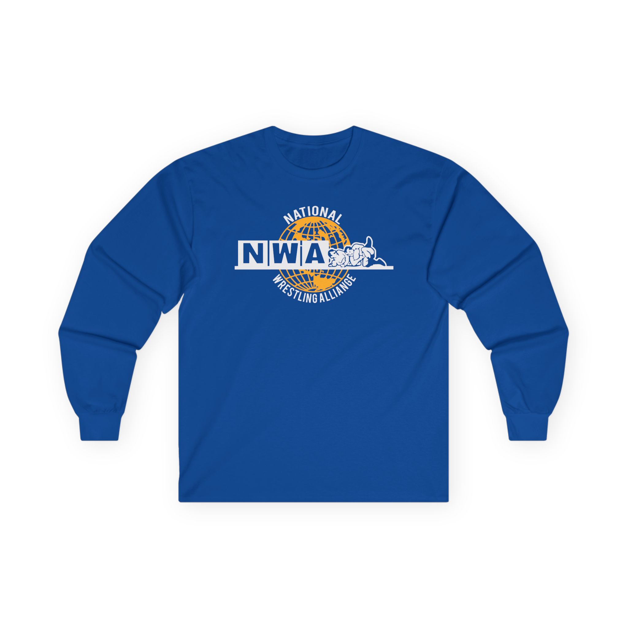 NWA National Wrestling Alliance Unisex Ultra Cotton Long Sleeve Tee