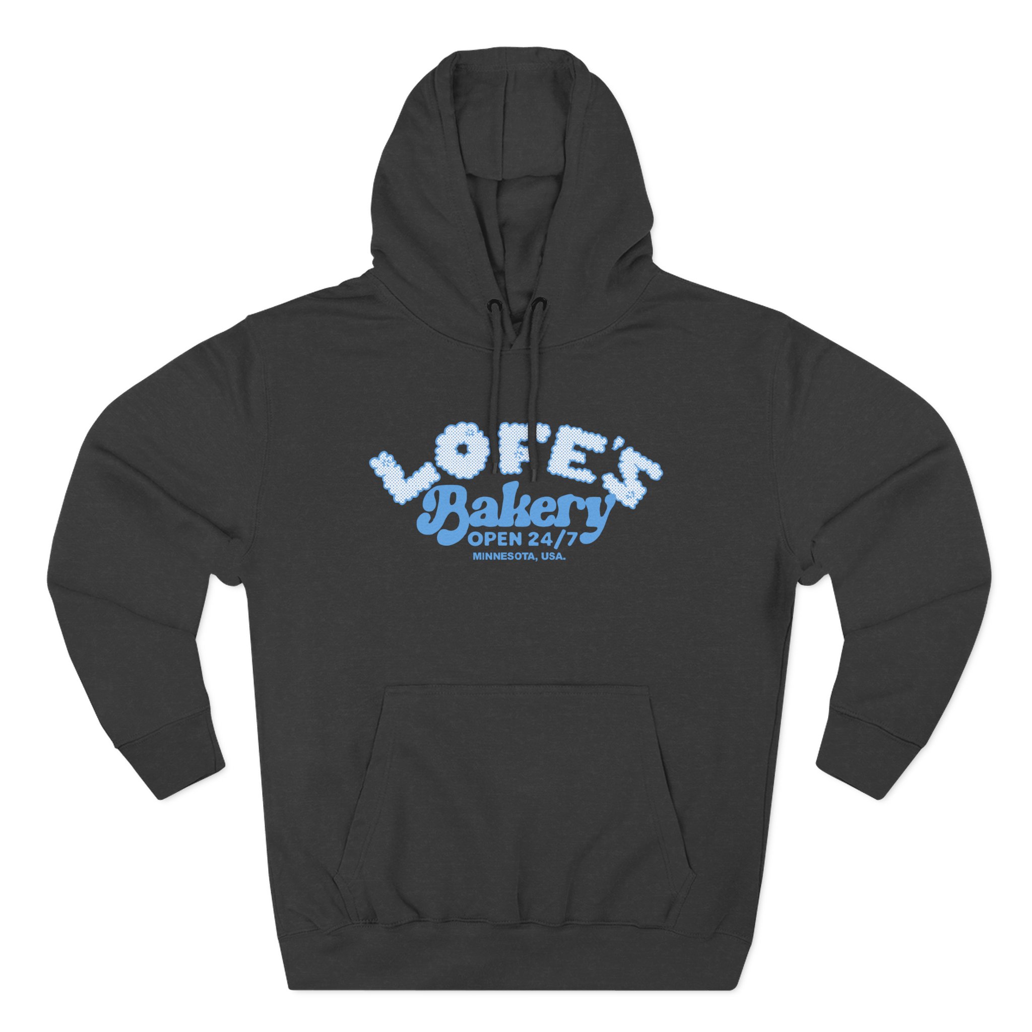 Lofe Bakery Three-Panel Fleece Hoodie