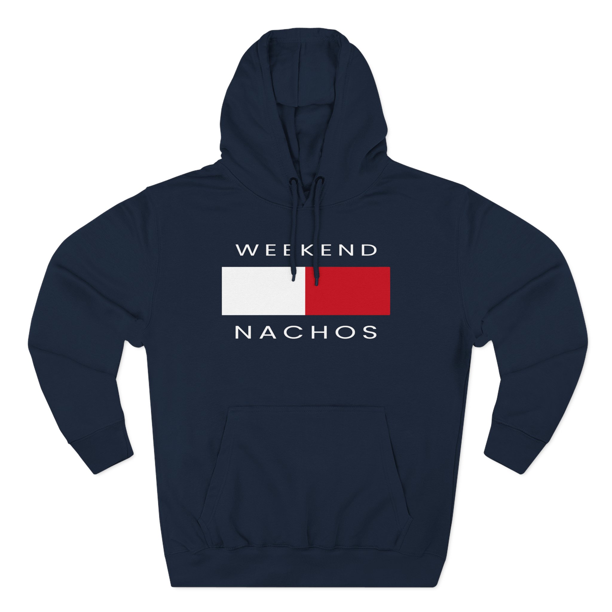 Weekend Nachos Three-Panel Fleece Hoodie
