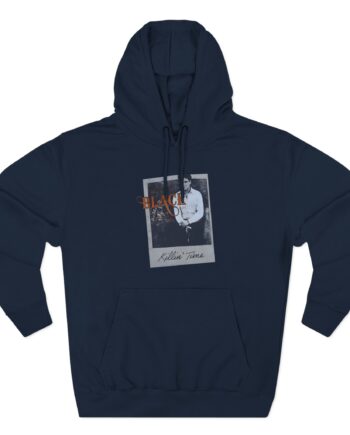 Clint Black Polaroid Photo Three-Panel Fleece Hoodie