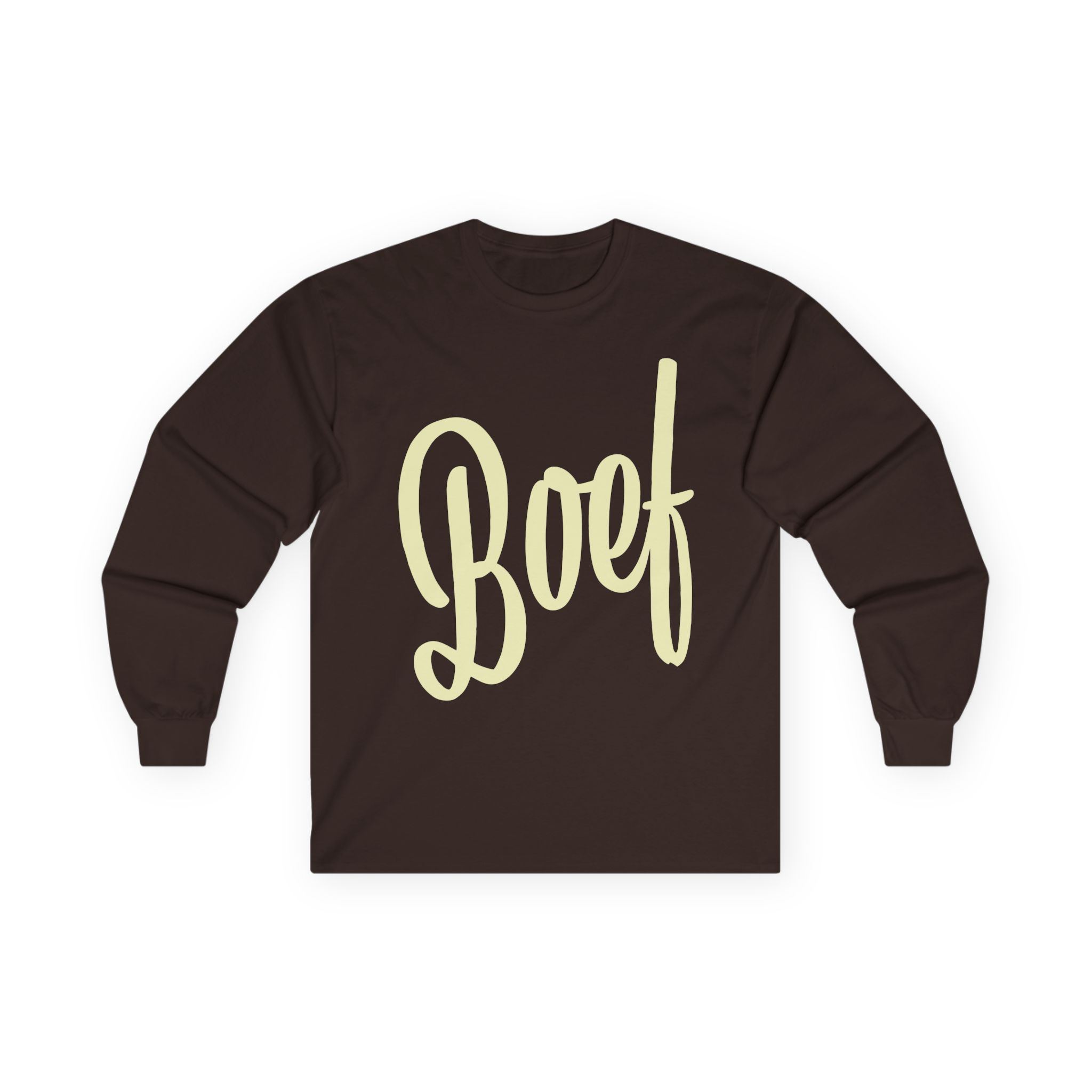 Boef Unisex Ultra Cotton Long Sleeve Tee