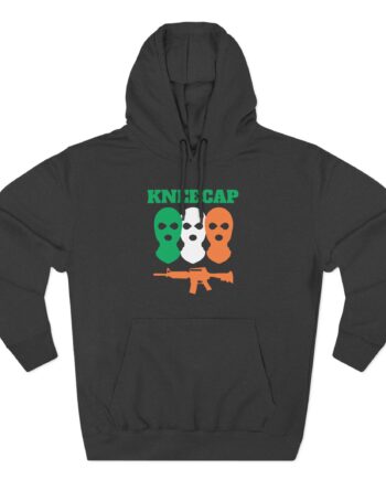 Kneecap Three-Panel Fleece Hoodie