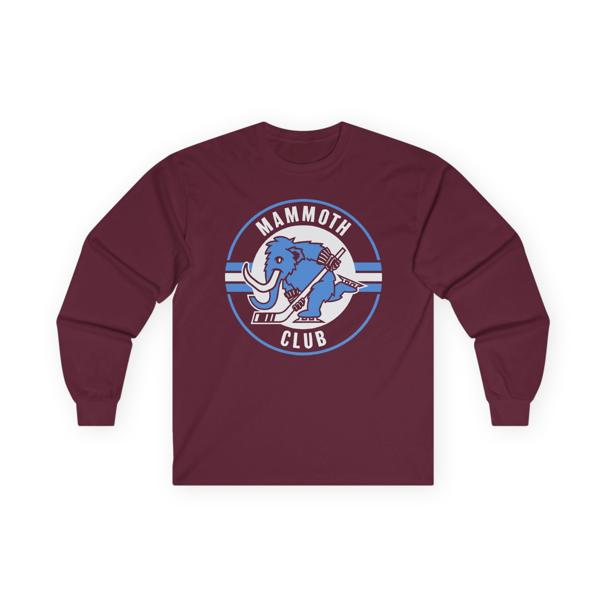 Mammoth Club Hockey Logo Unisex Ultra Cotton Long Sleeve Tee