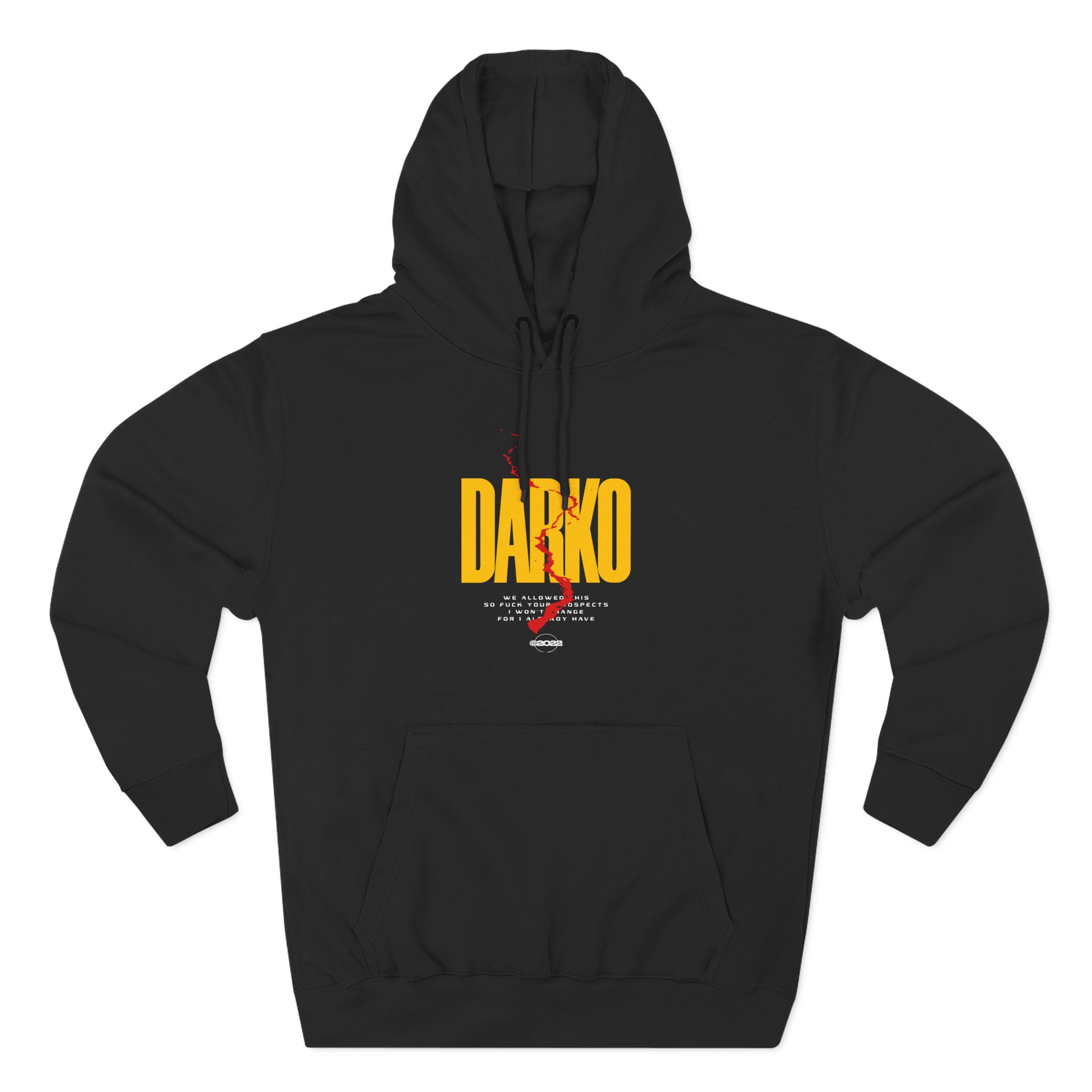 Darko Dragon Chaser Three-Panel Fleece Hoodie