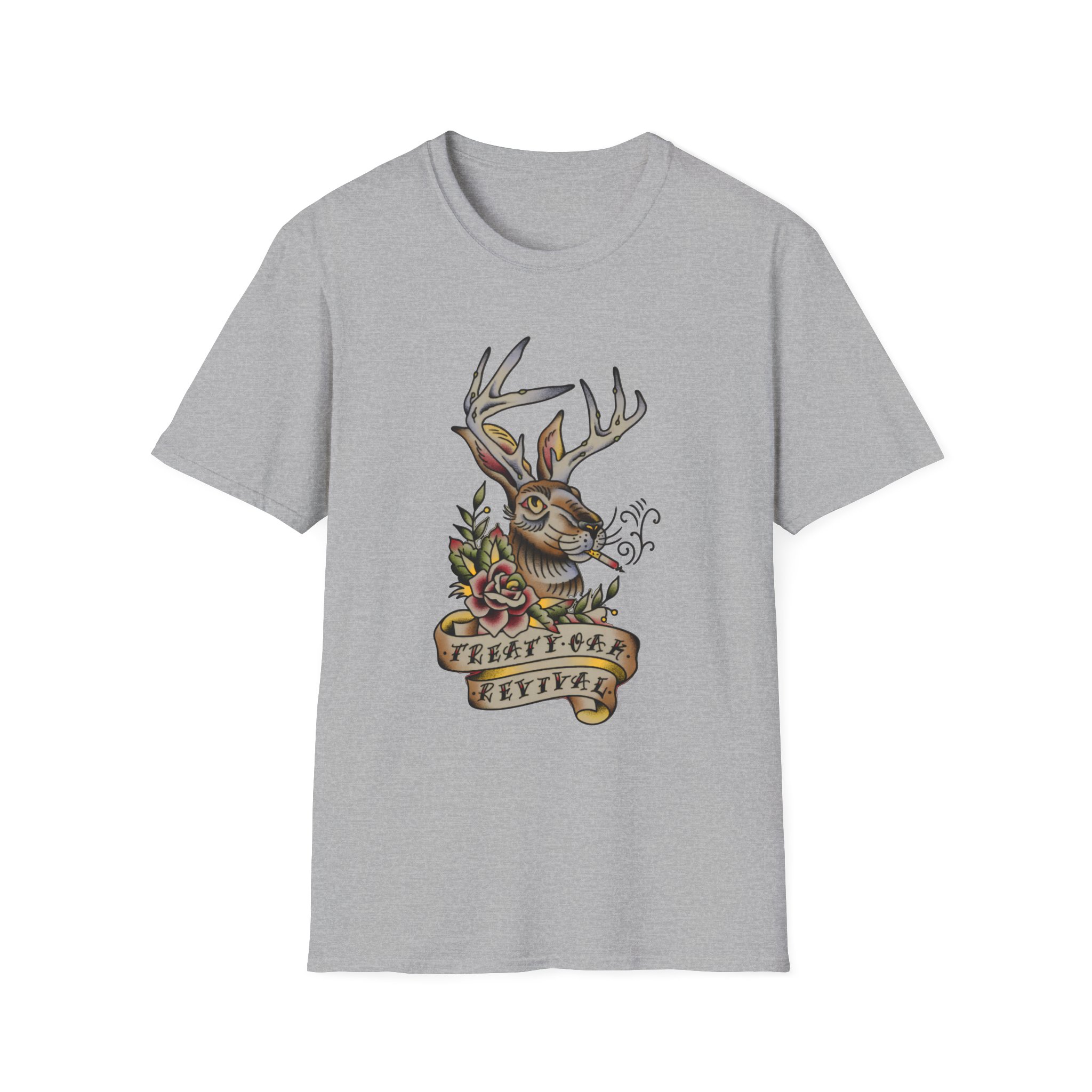 Treaty Oak Revival Jack Rabbit Unisex Softstyle T-Shirt