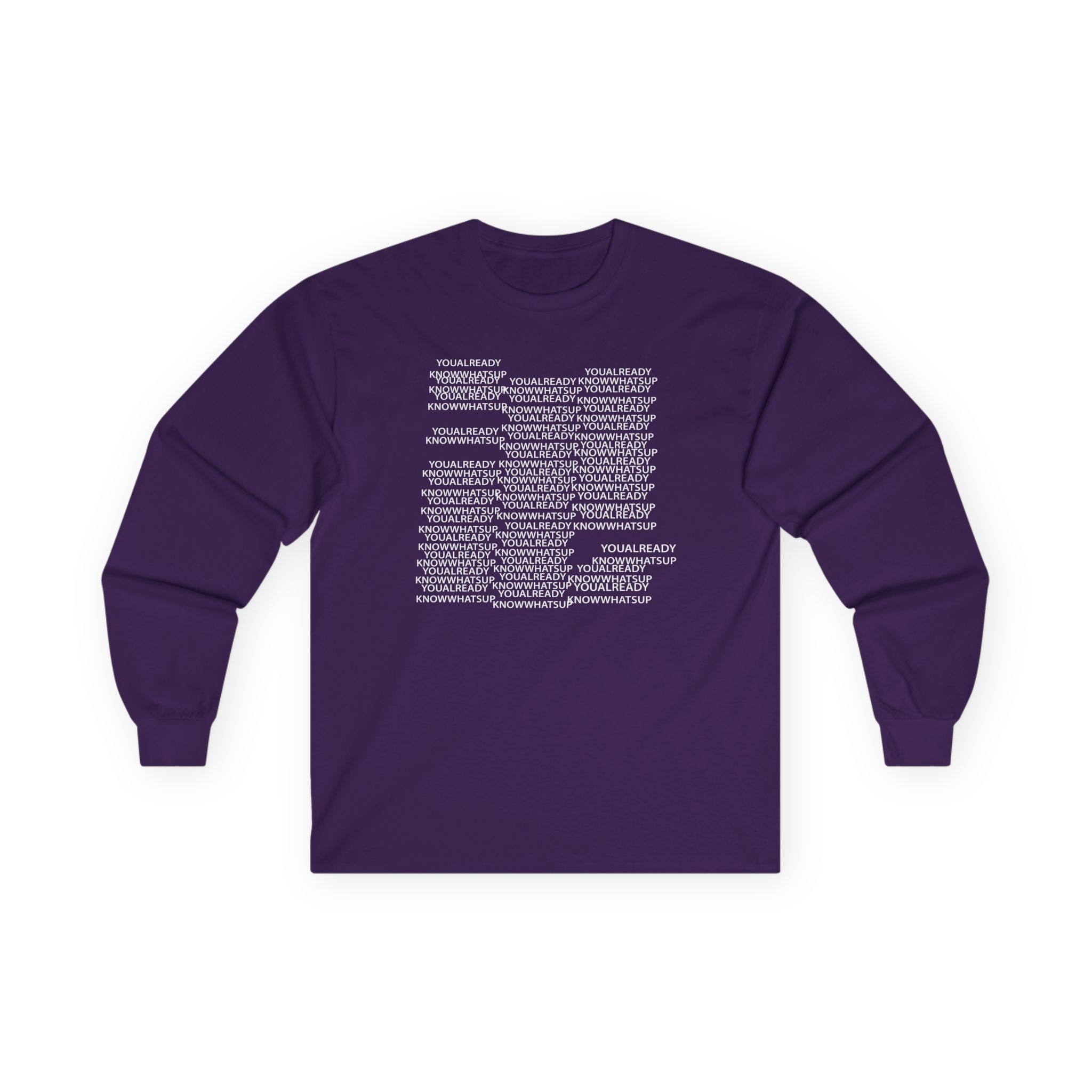 KNJ Unisex Ultra Cotton Long Sleeve Tee