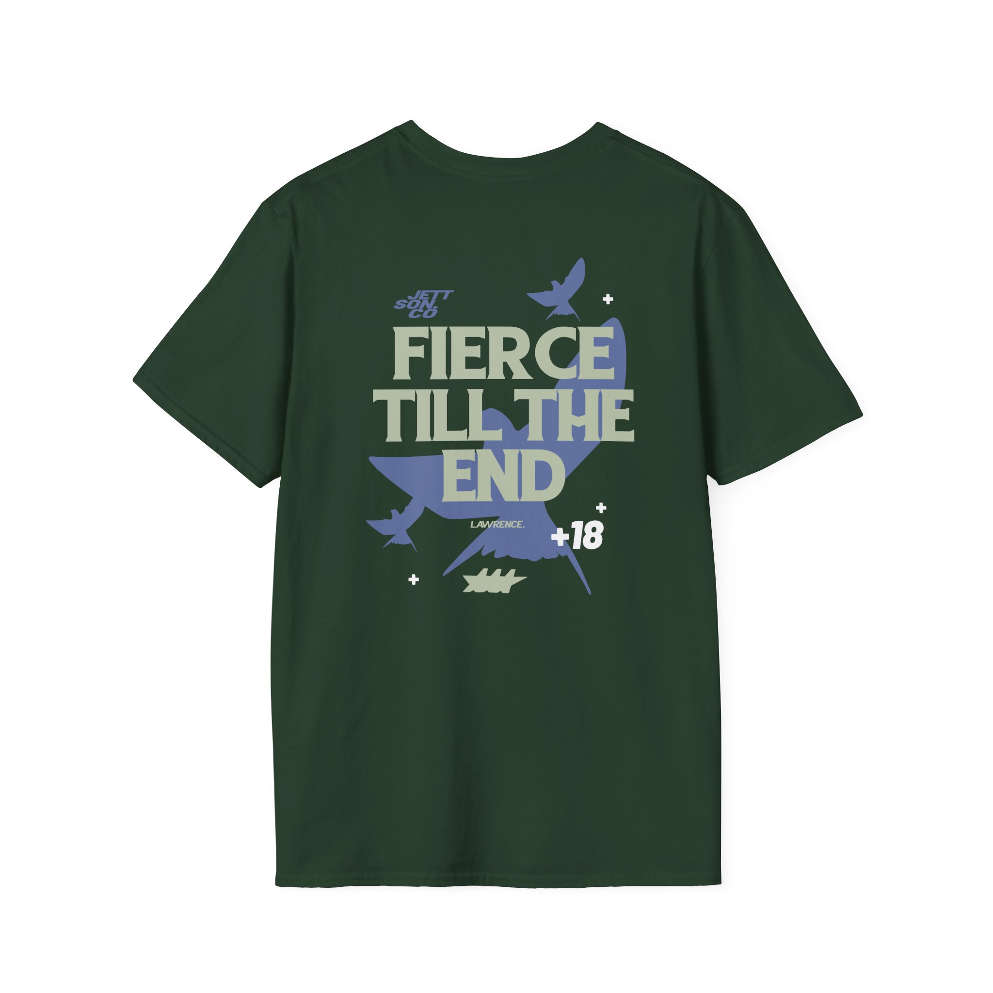 Jett Lawrenc Fierce Till the End Unisex Softstyle T-Shirt