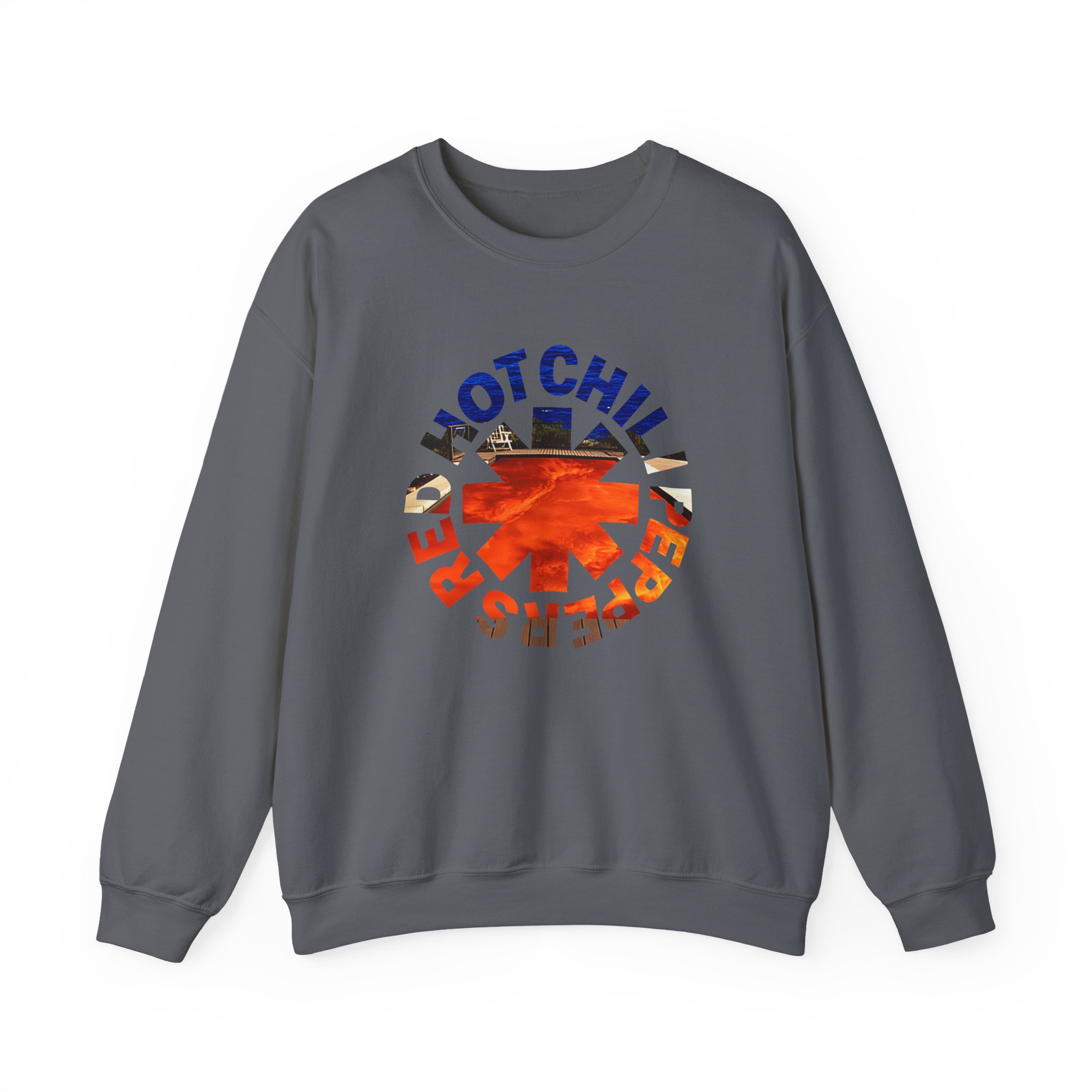 Red Hot Chili Peppers Californication Asterisk Unisex Heavy Blendâ„¢ Crewneck Sweatshirt