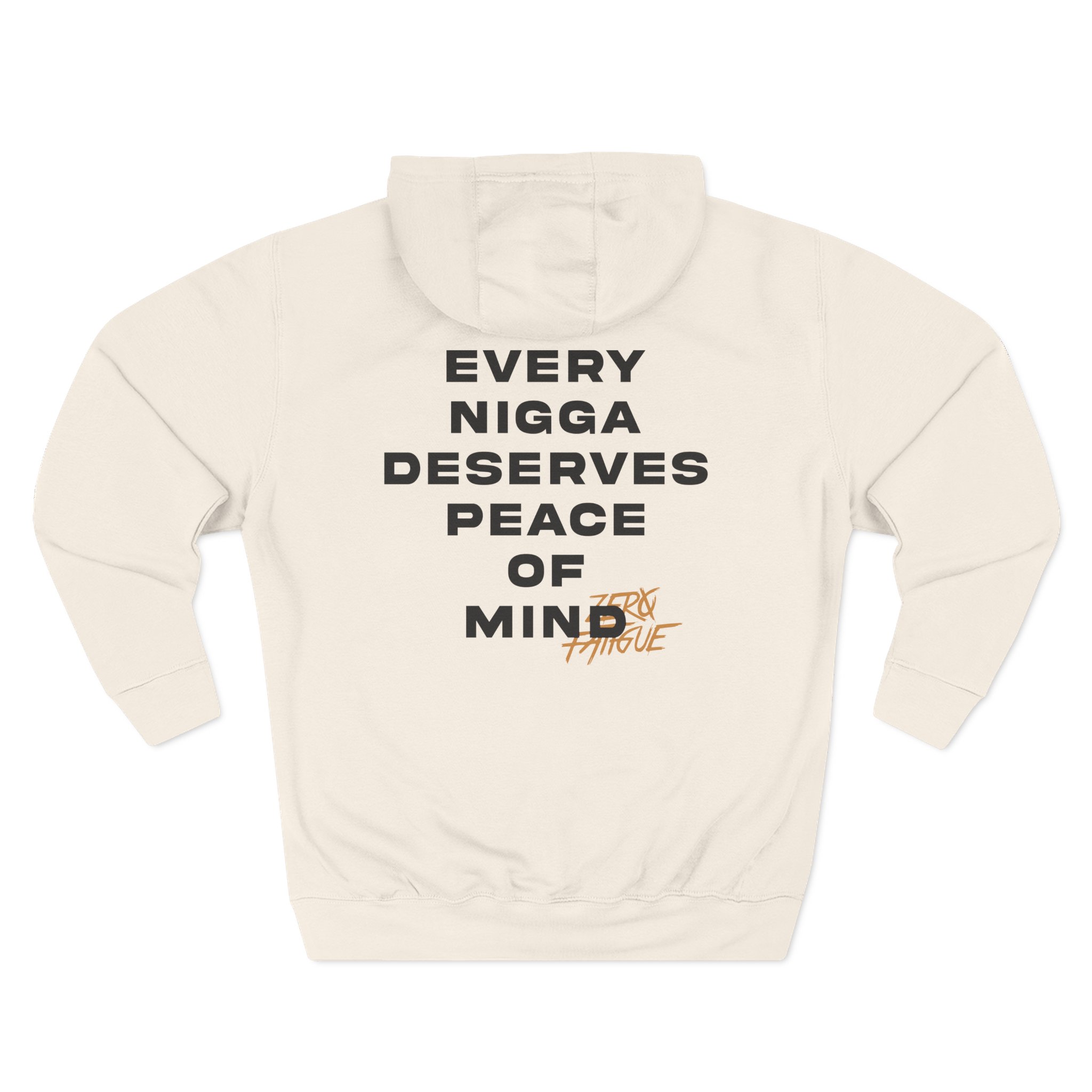 Smino Every Nigga Deserves Peace of Mind Three-Panel Fleece Hoodie