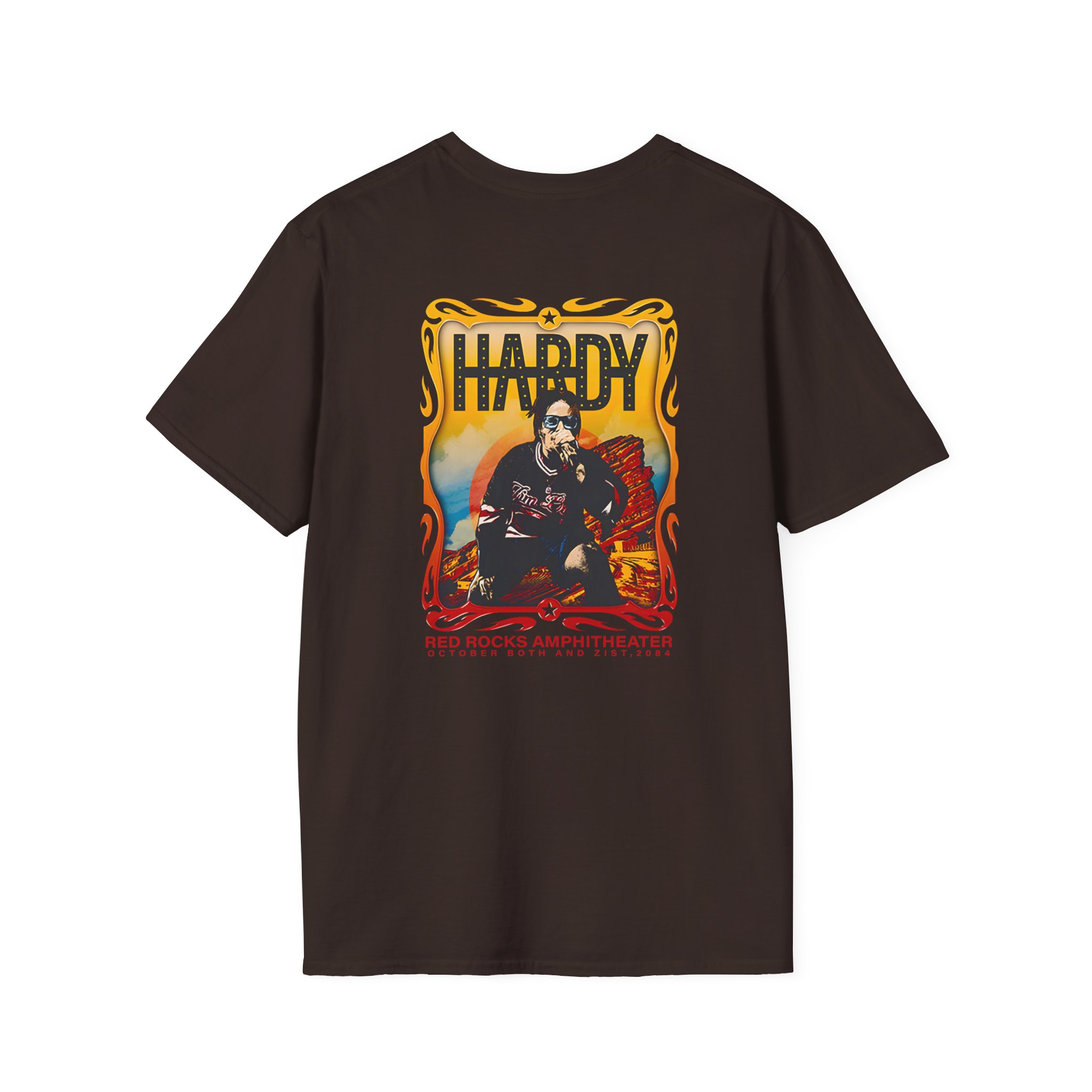 Hardy Red Rocks 2024 Unisex Softstyle T-Shirt