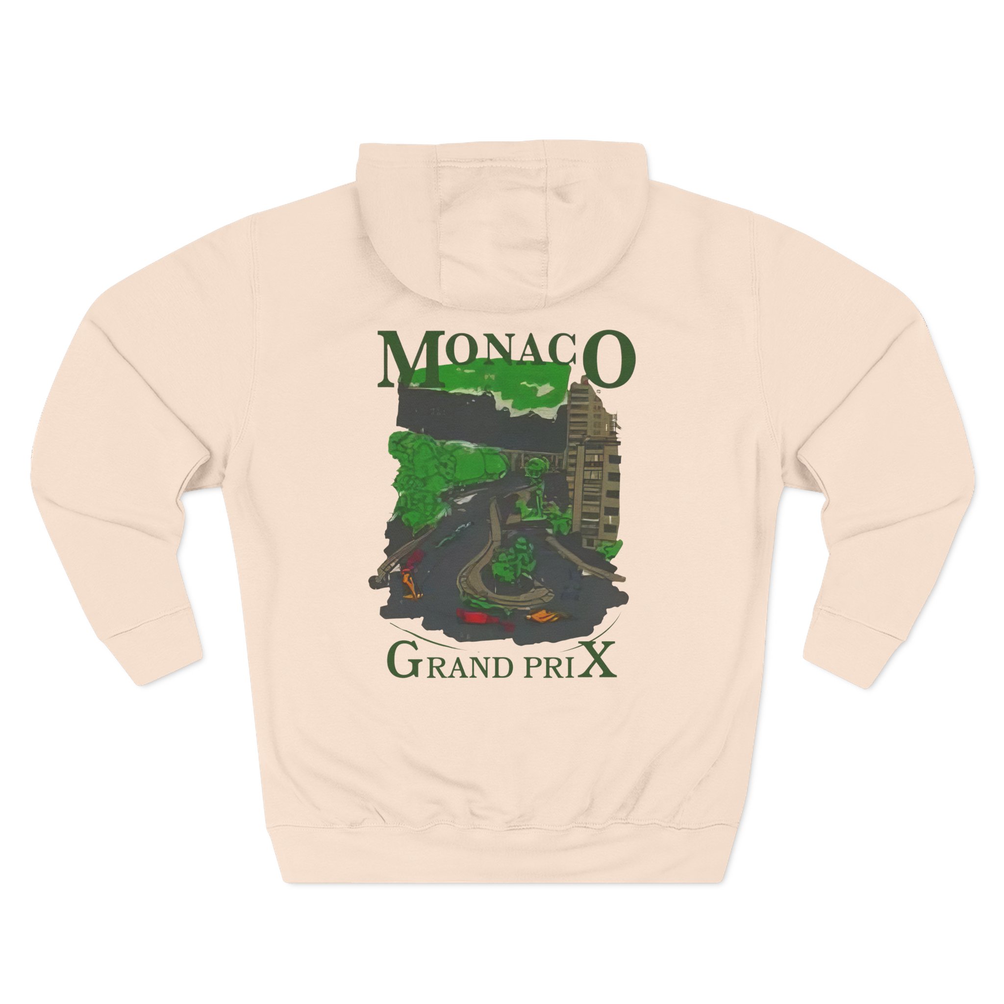 BB Monaco Turn 6 Three-Panel Fleece Hoodie