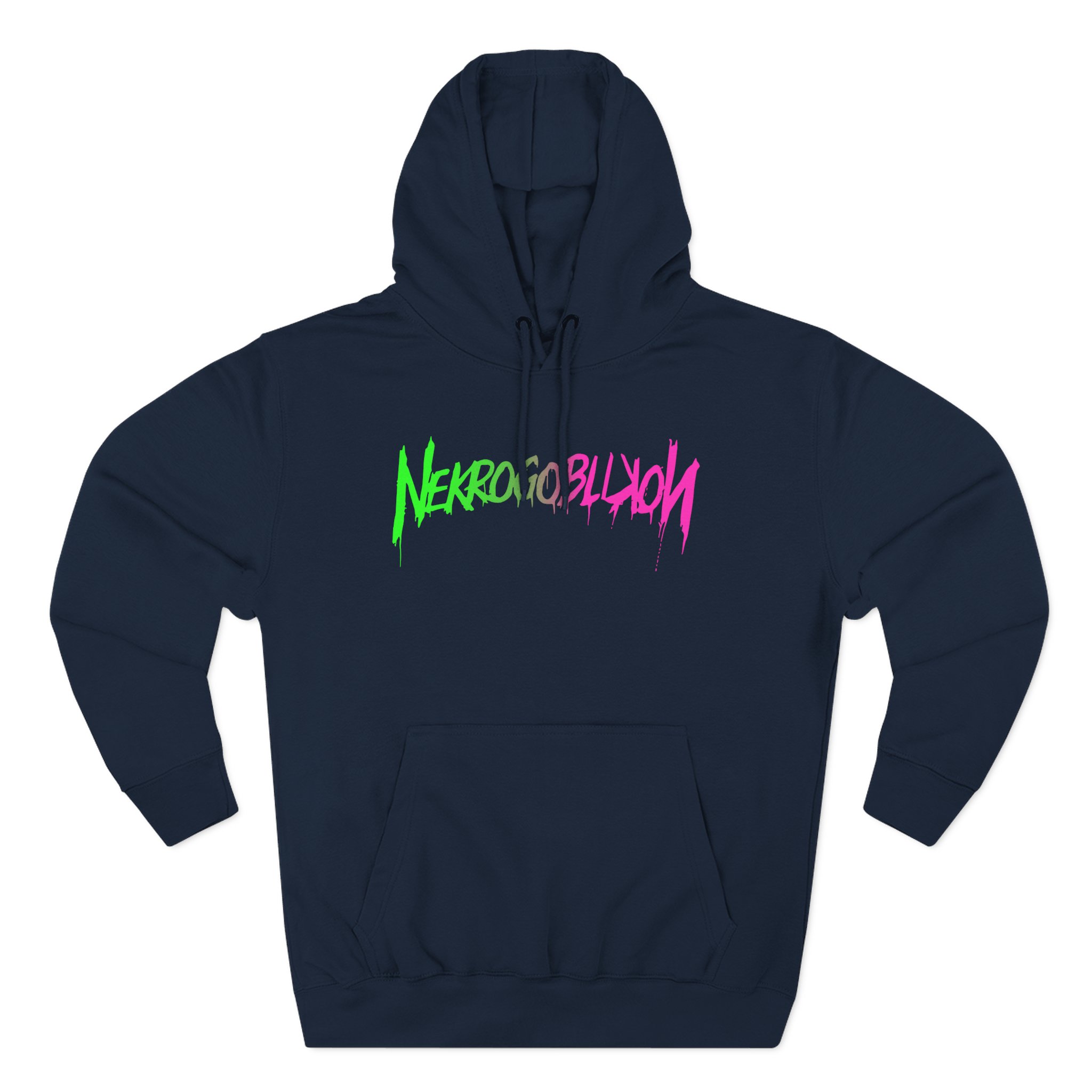 Nekrogoblikon Goblin Mode Wicked Ombre Three-Panel Fleece Hoodie