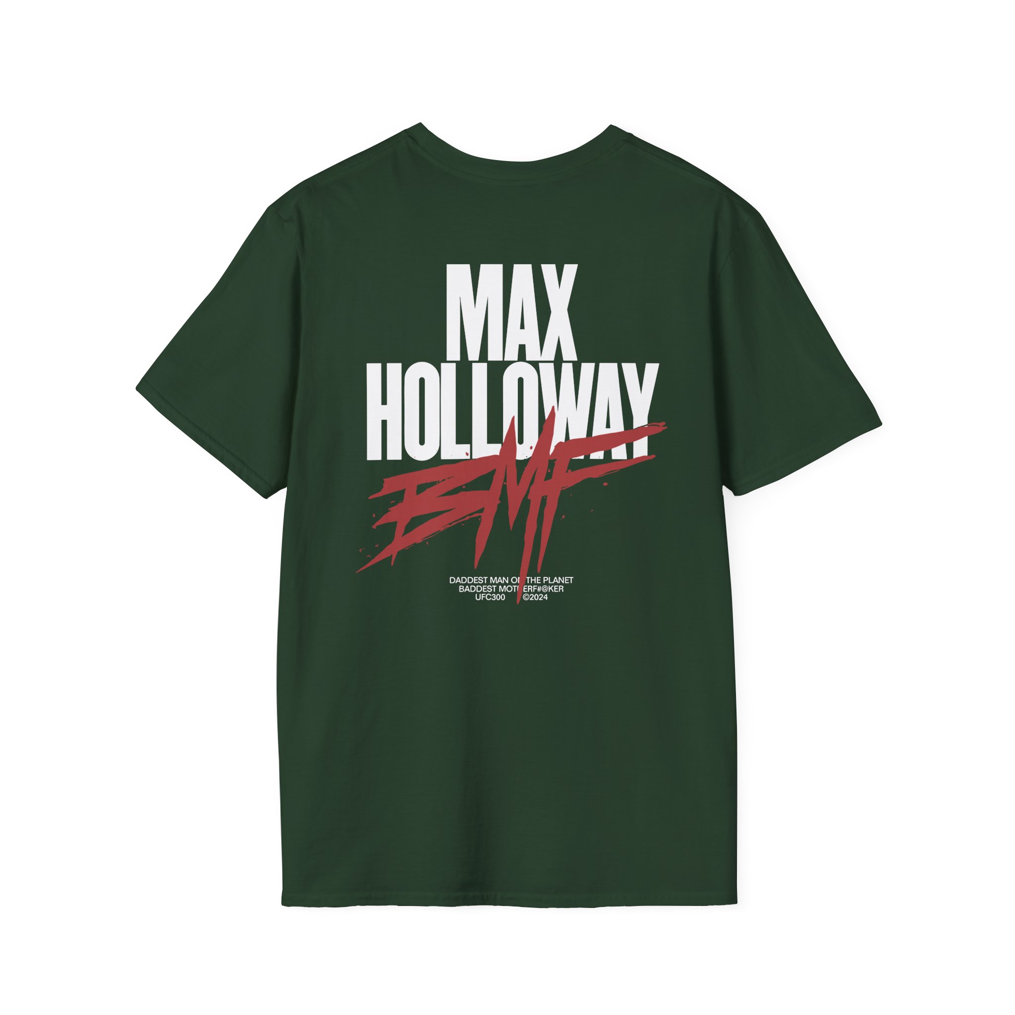 Max Holloway Dmp/bmf Cypress Unisex Softstyle T-Shirt