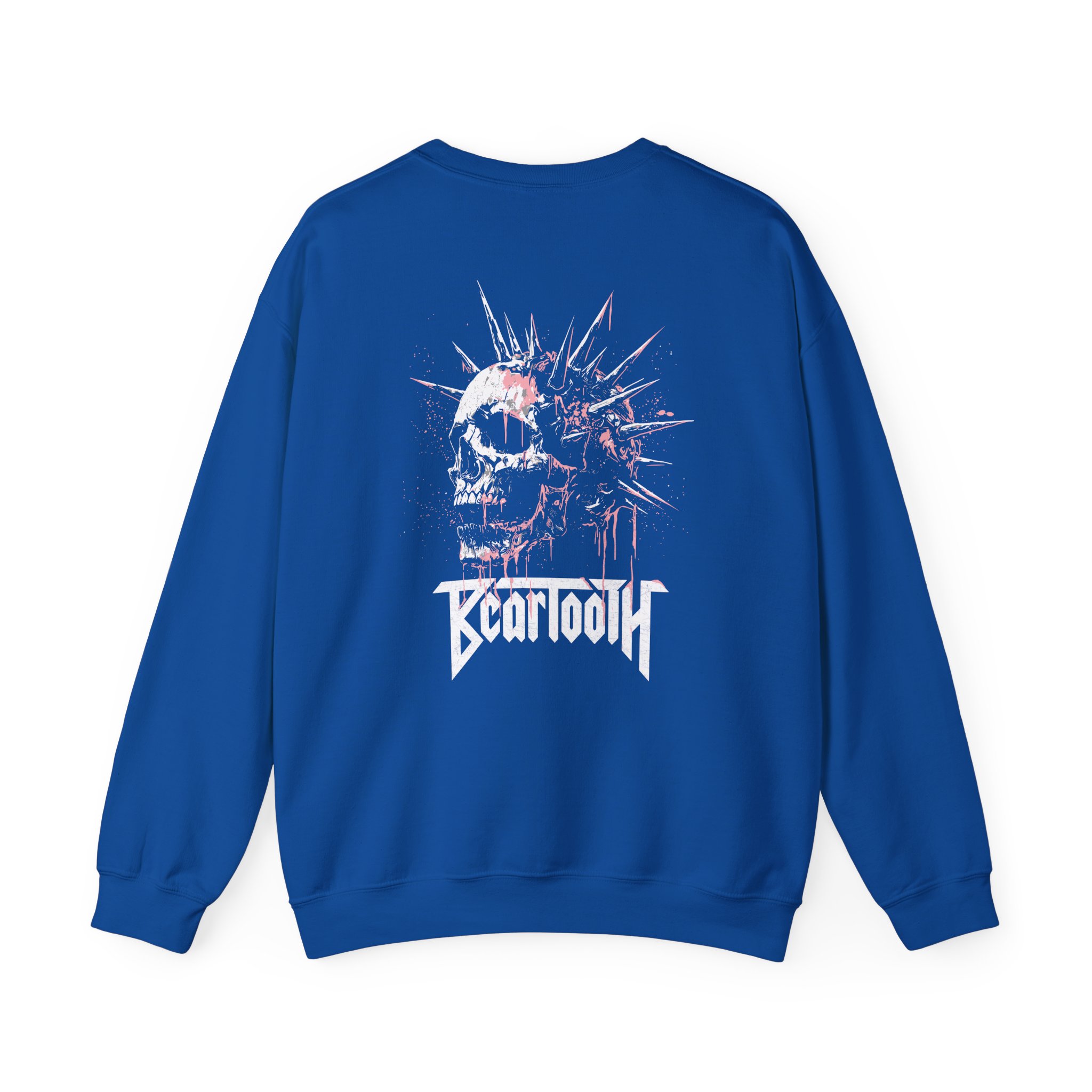 Beartooth Spike Skull Unisex Heavy Blendâ„¢ Crewneck Sweatshirt