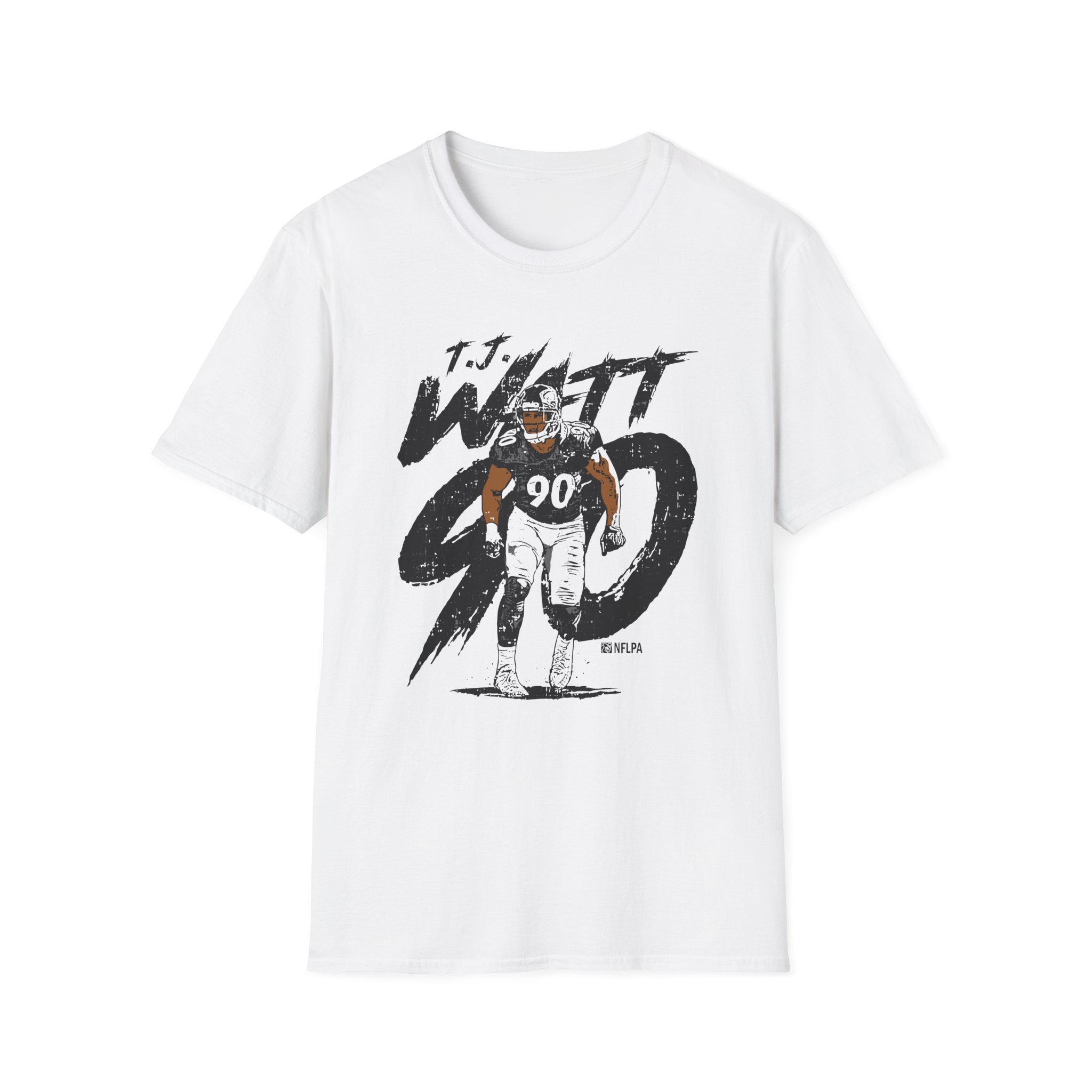 Tj Watt Rough Unisex Softstyle T-Shirt