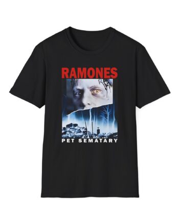 Ramones Pet Sematary T Shirt Unisex Softstyle T-Shirt