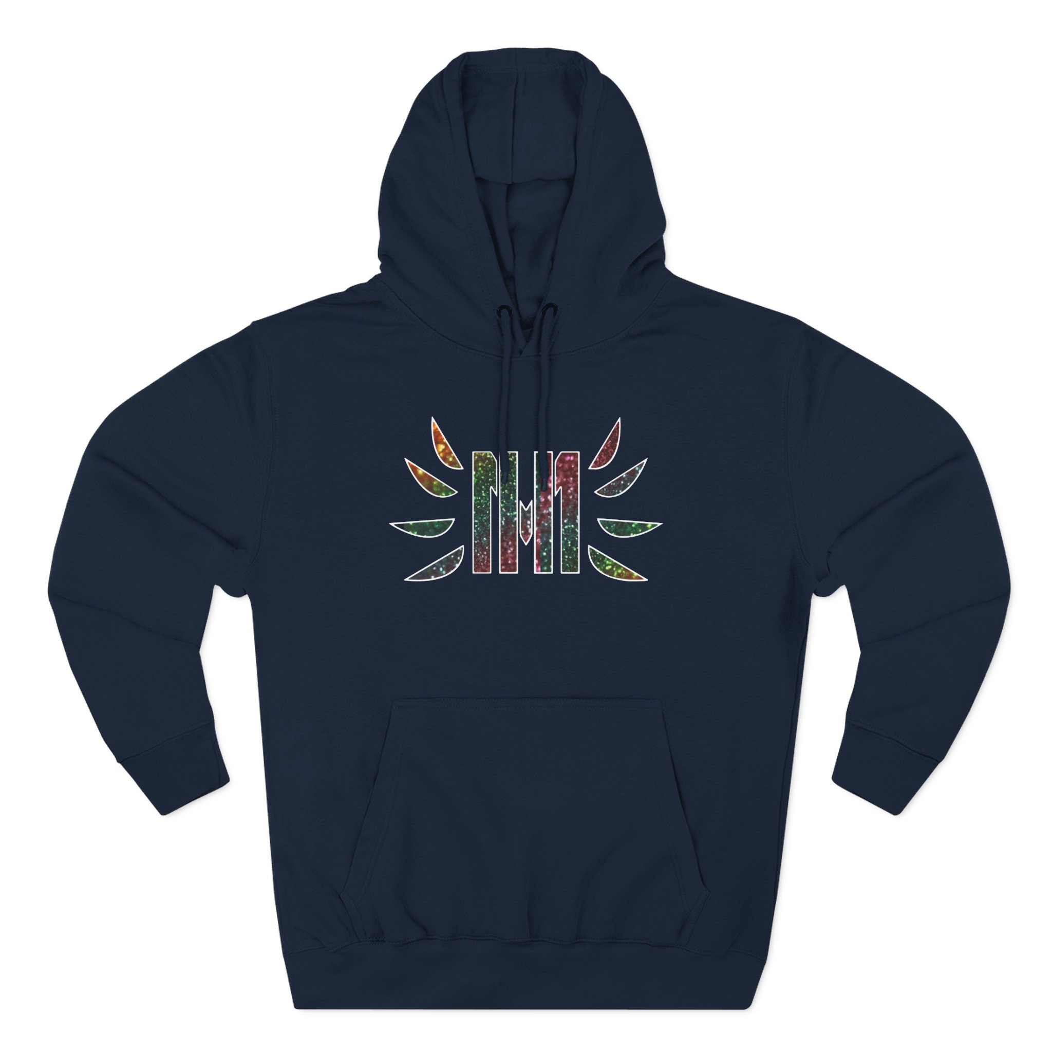 Heelmike Three-Panel Fleece Hoodie