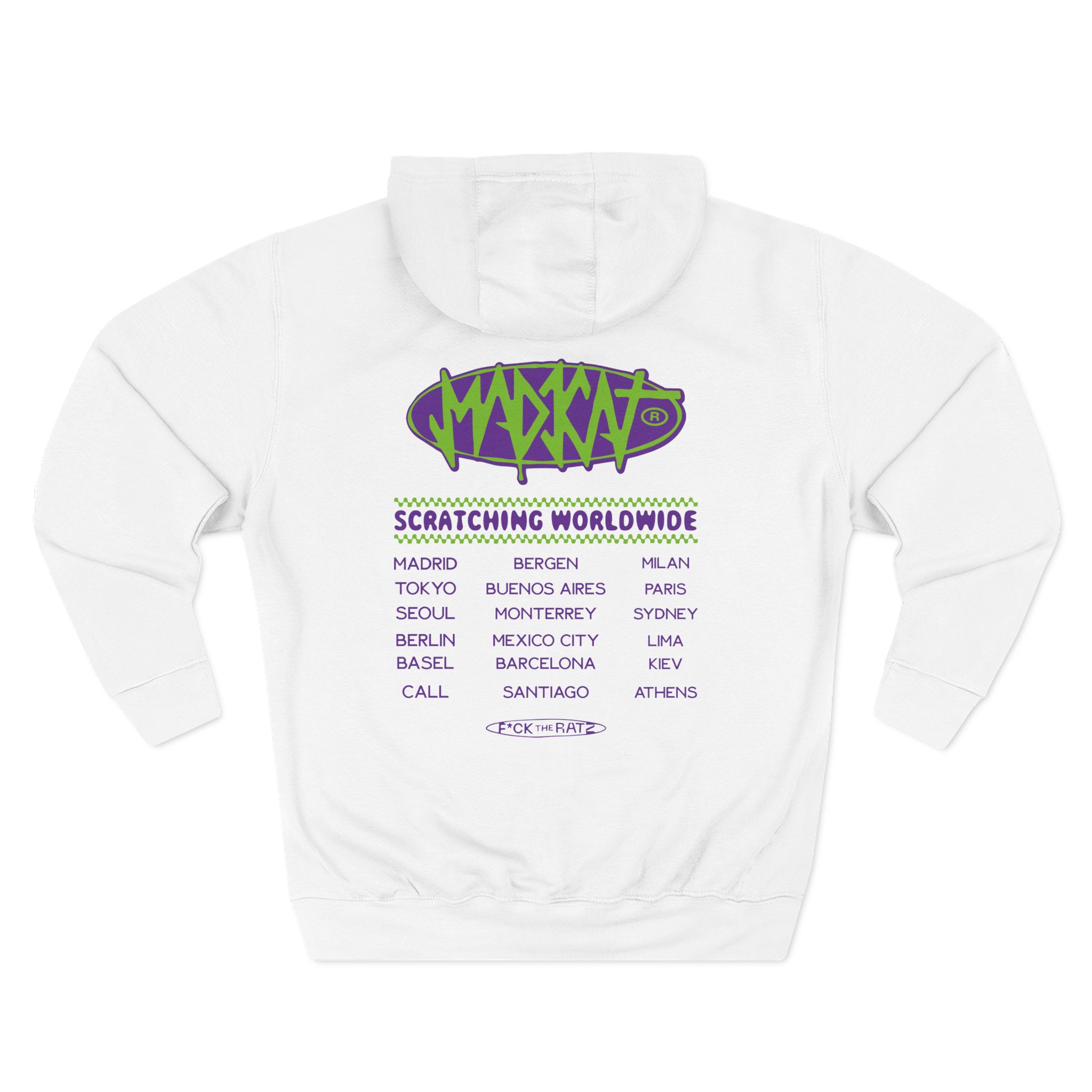 Rubius Madkat Worldtour Three-Panel Fleece Hoodie