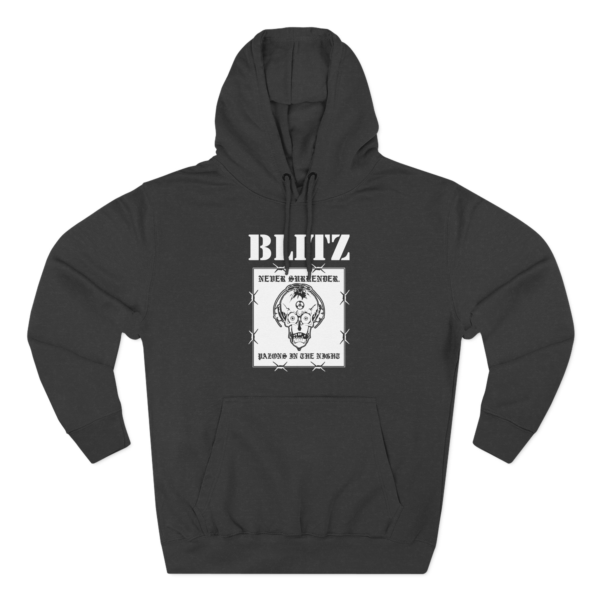 Blitz Never Surrender Three-Panel Fleece Hoodie