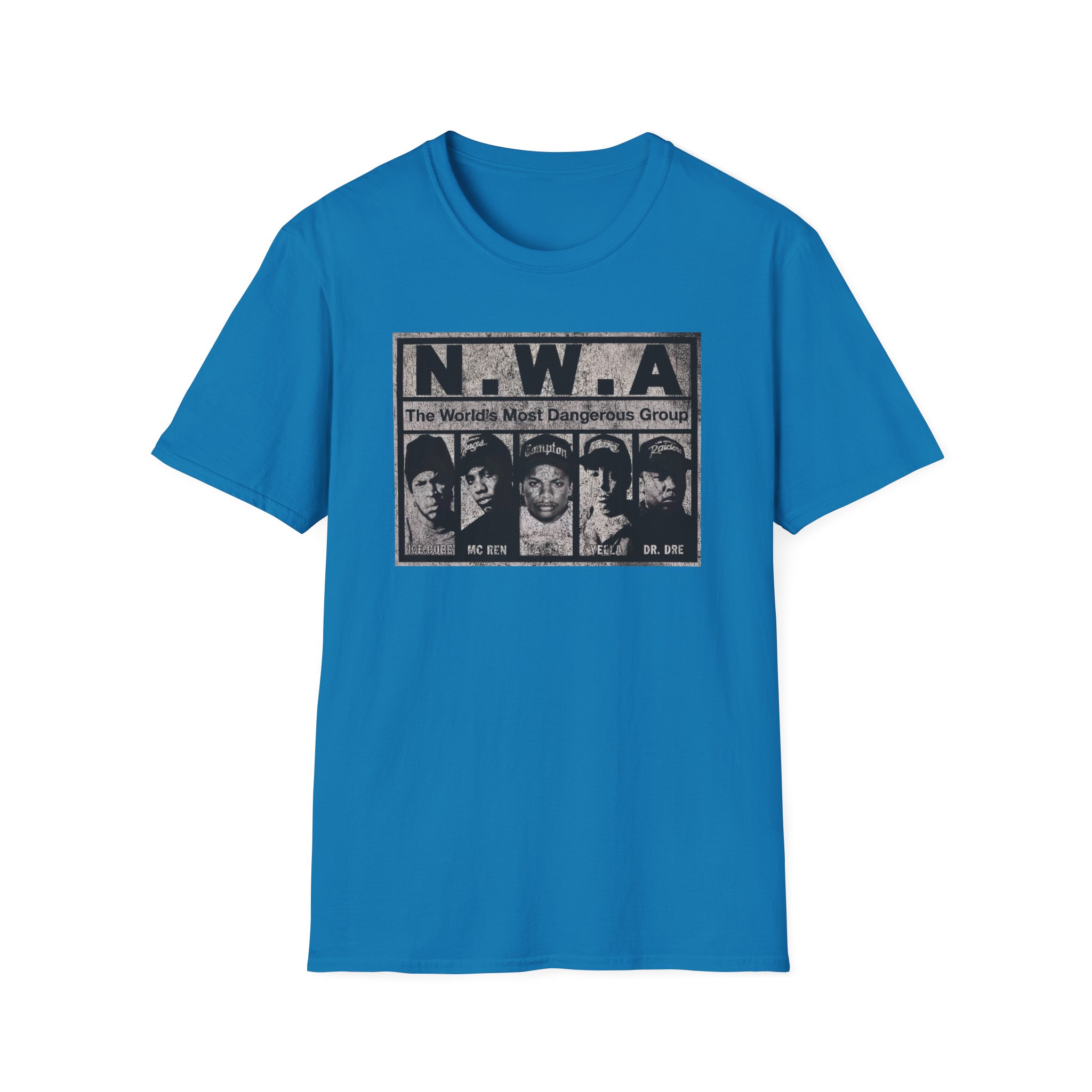 NWA The World's Most Dangerous Group Unisex Softstyle T-Shirt