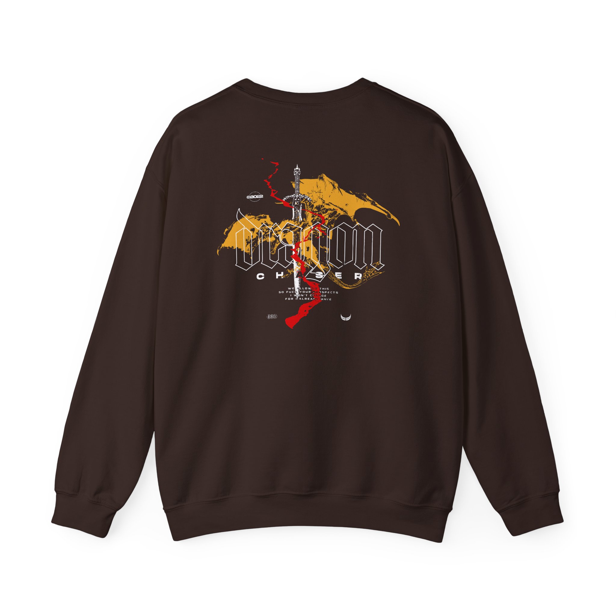 Darko Dragon Chaser Unisex Heavy Blendâ„¢ Crewneck Sweatshirt