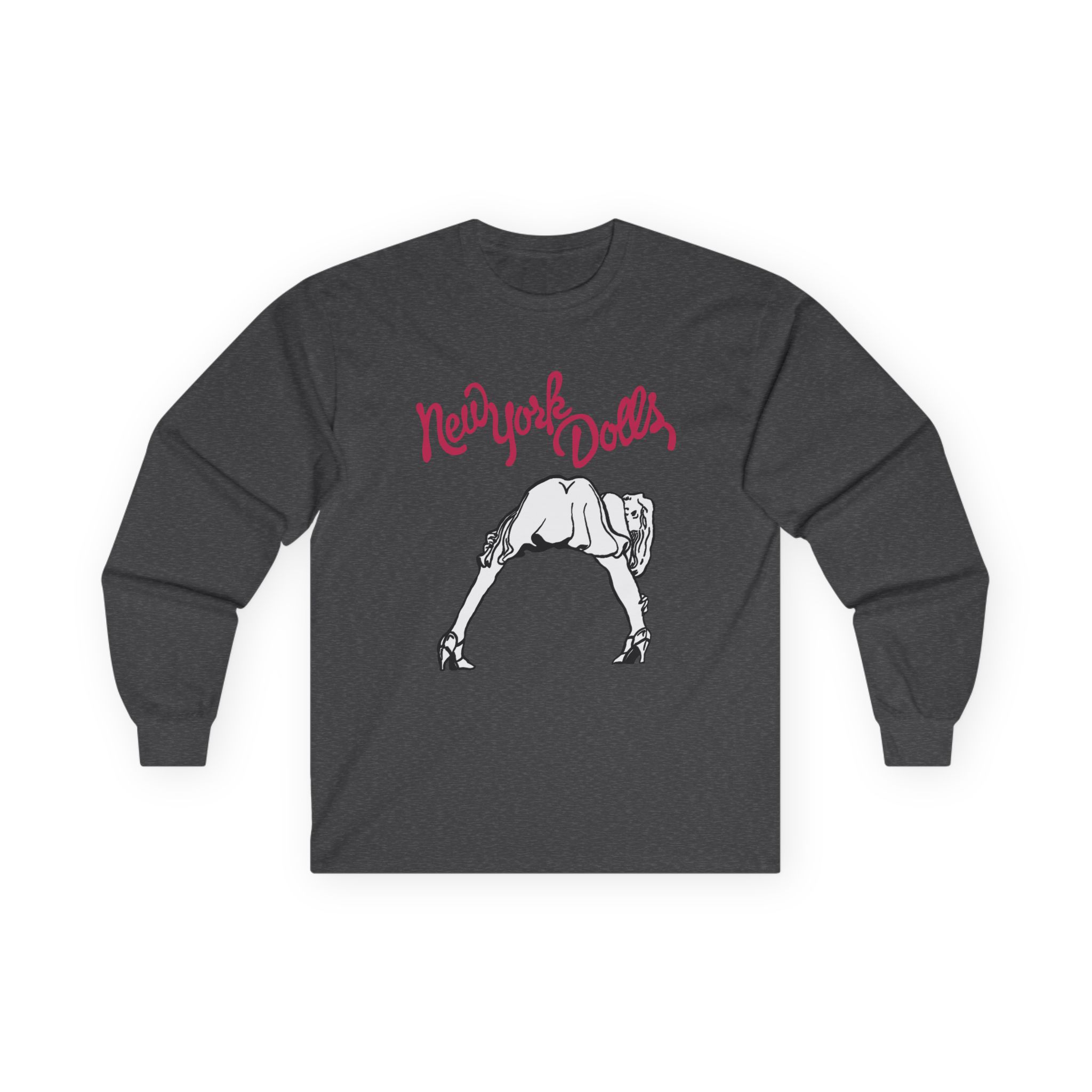 New York Dolls Lipstick Girl Unisex Ultra Cotton Long Sleeve Tee
