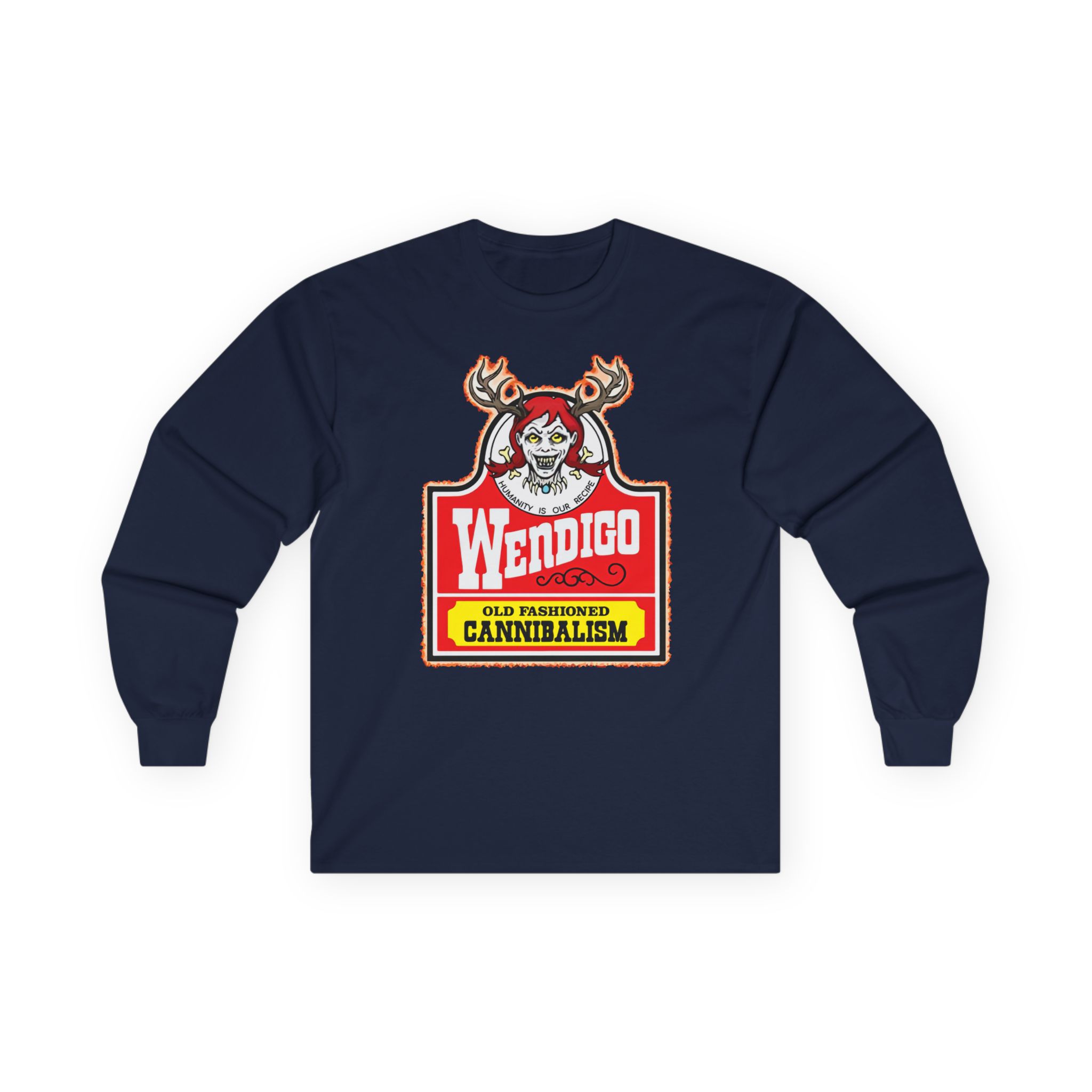 Wendigo Old Fashioned Cannibalism Unisex Ultra Cotton Long Sleeve Tee