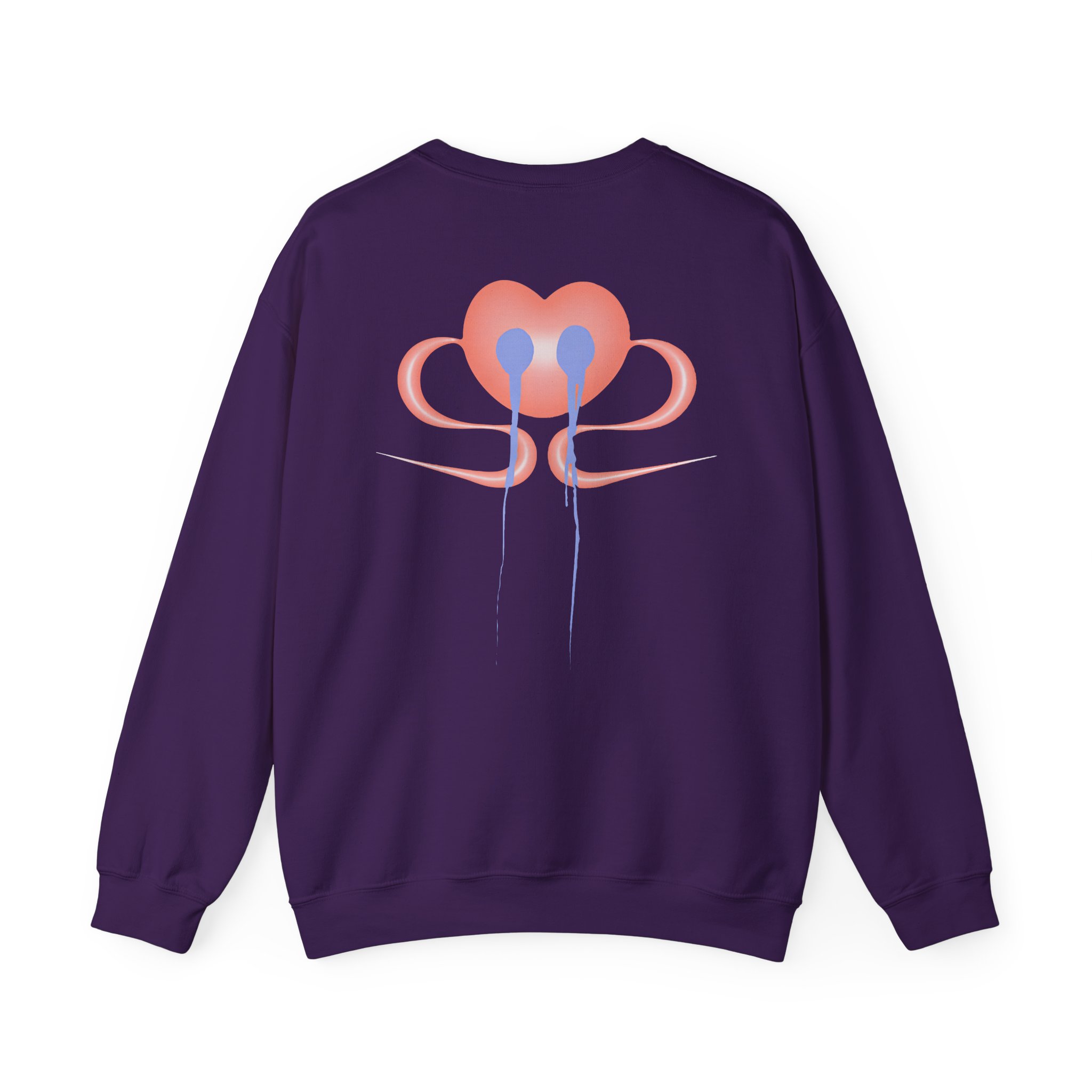 Nina Chuba Heart Unisex Heavy Blendâ„¢ Crewneck Sweatshirt