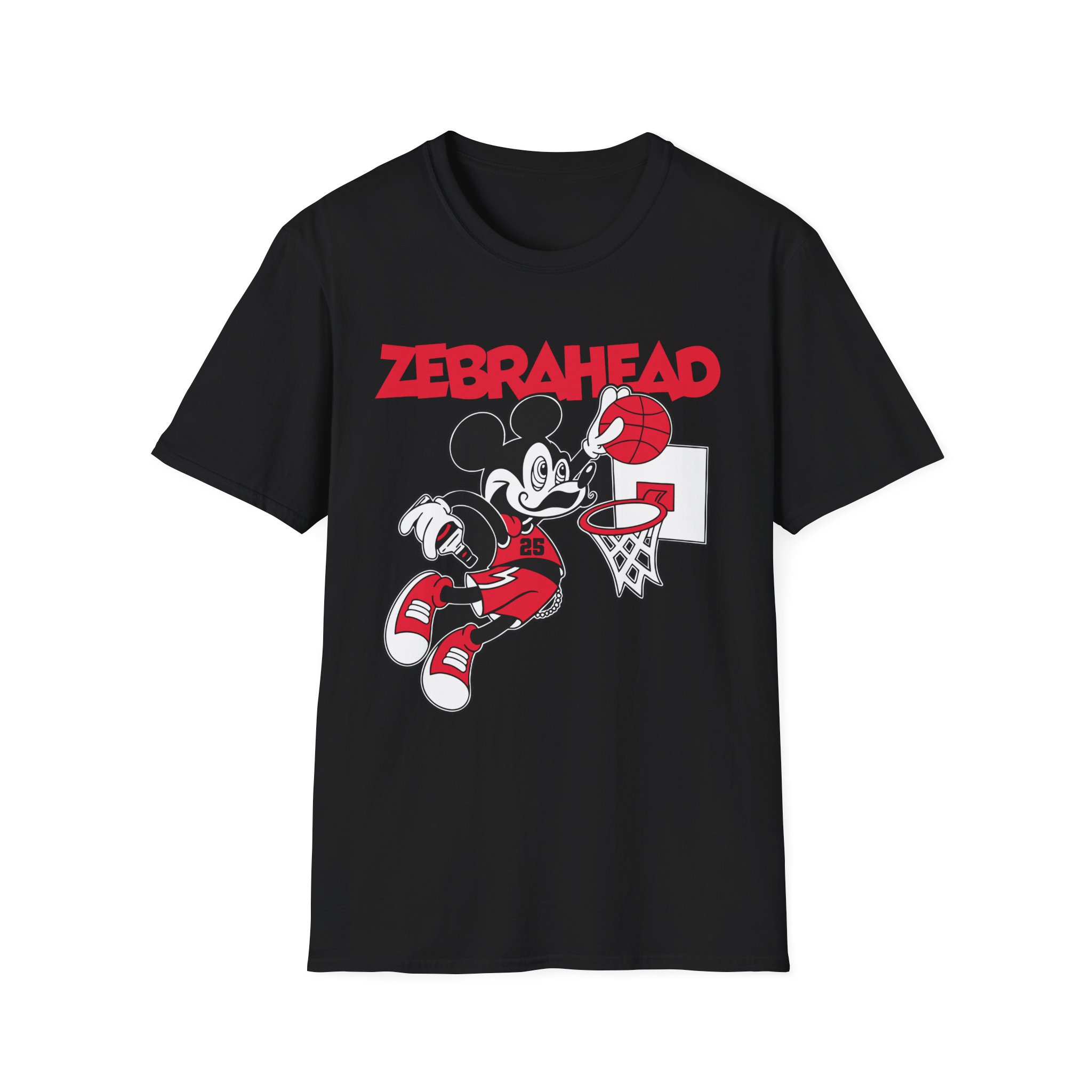 Zebrahead Mickey Unisex Softstyle T-Shirt
