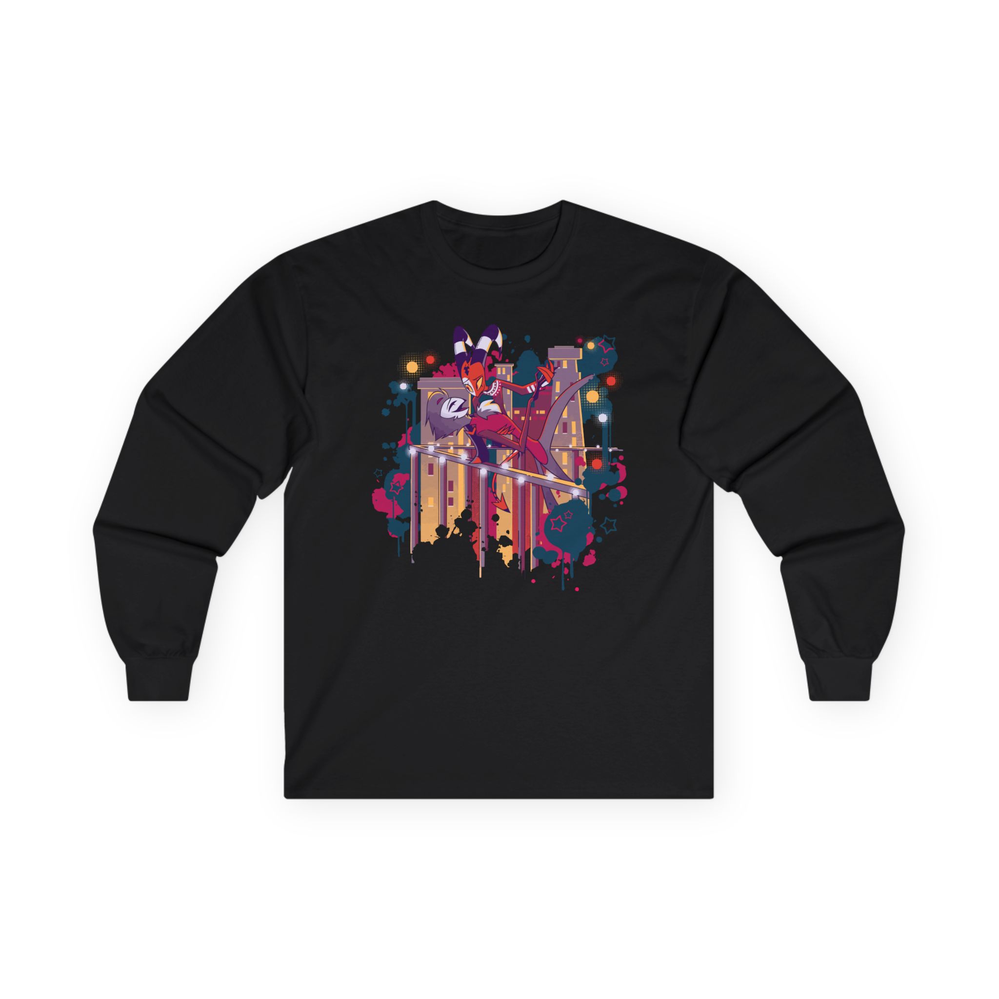 Vivziepop Stolas + Blitz Rooftop Dance Unisex Ultra Cotton Long Sleeve Tee