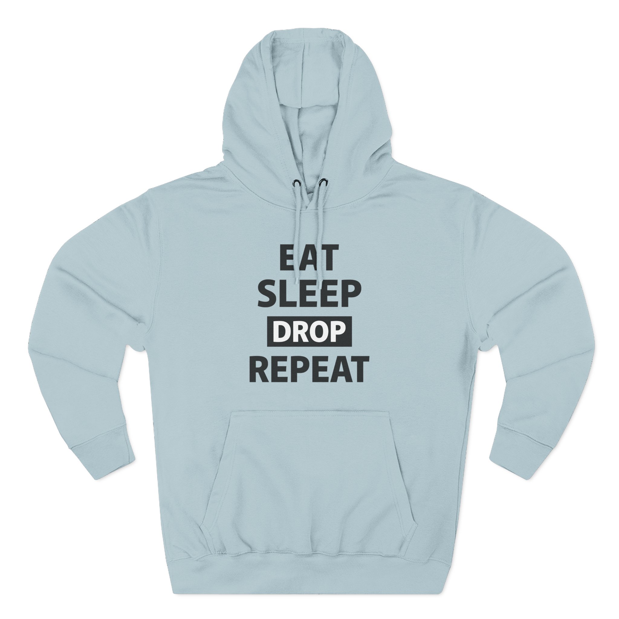 Morgz Eat Sleep Drop Repeat Three-Panel Fleece Hoodie