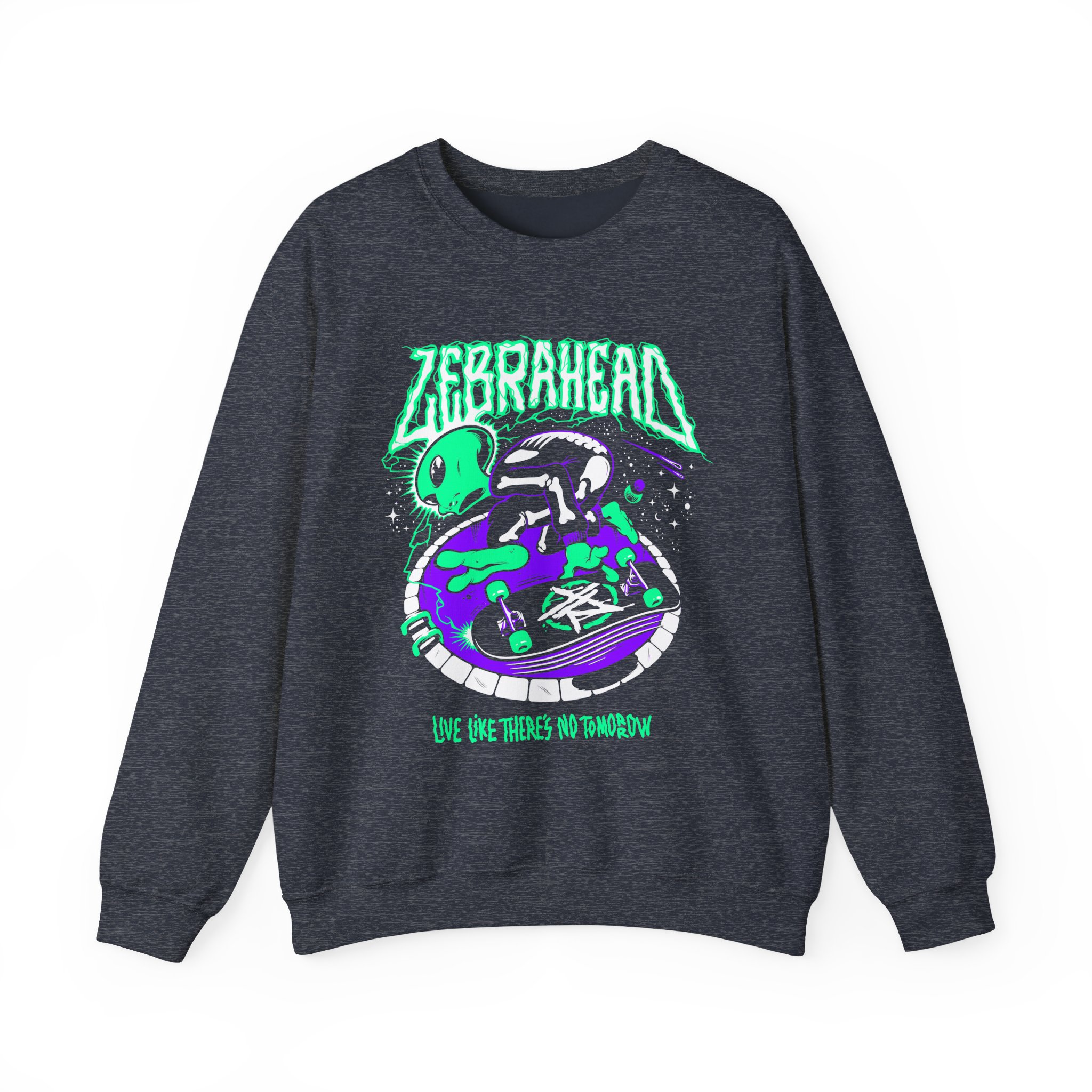 Zebrahead Unisex Heavy Blendâ„¢ Crewneck Sweatshirt