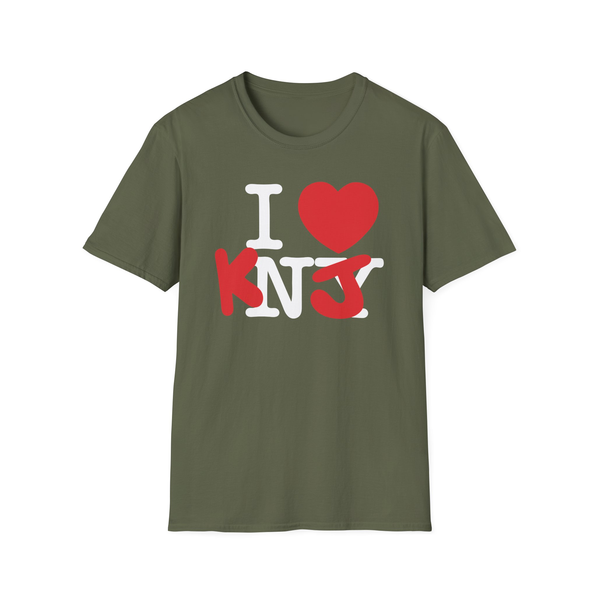 KNJ I Love Unisex Softstyle T-Shirt
