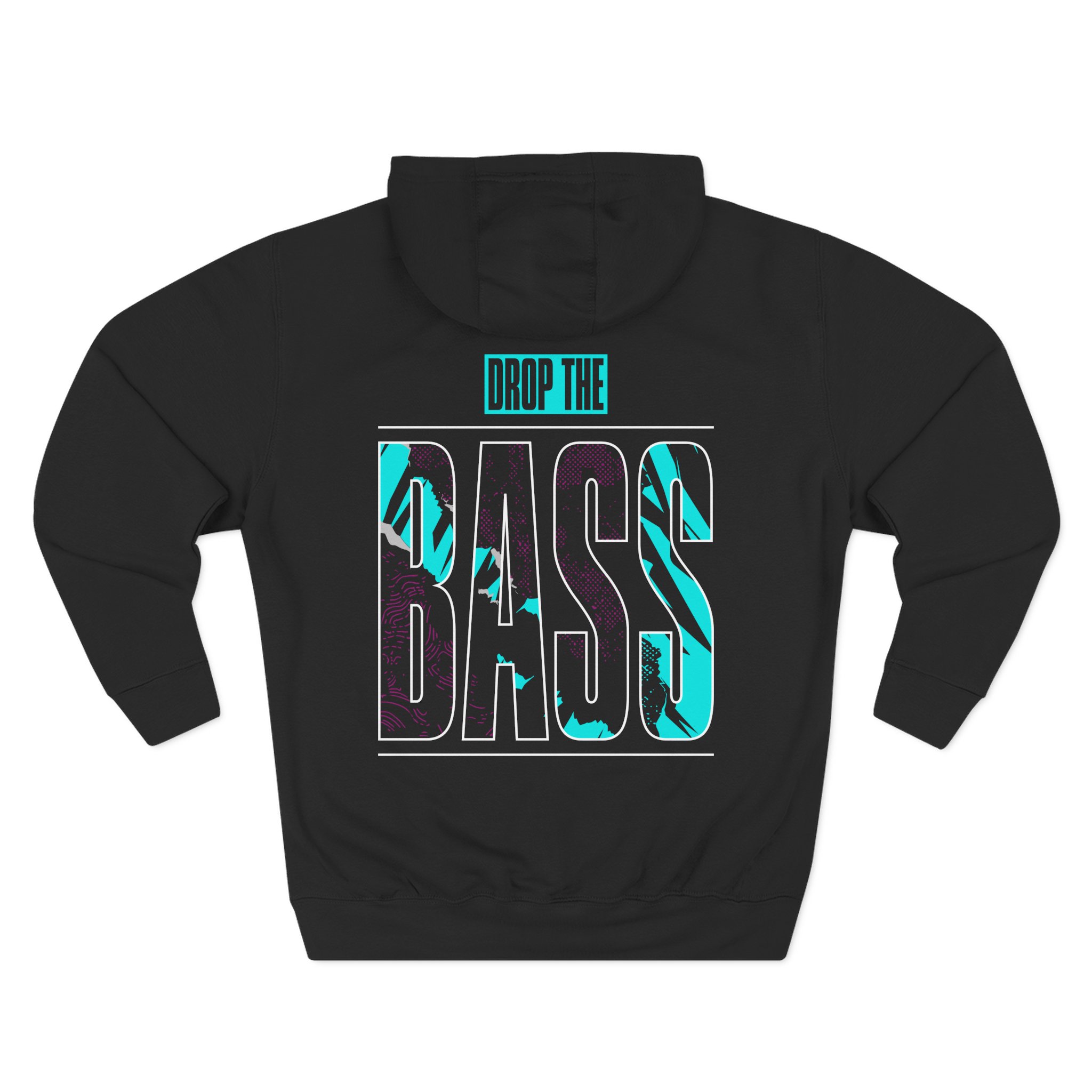 Dimitri K Three-Panel Fleece Hoodie