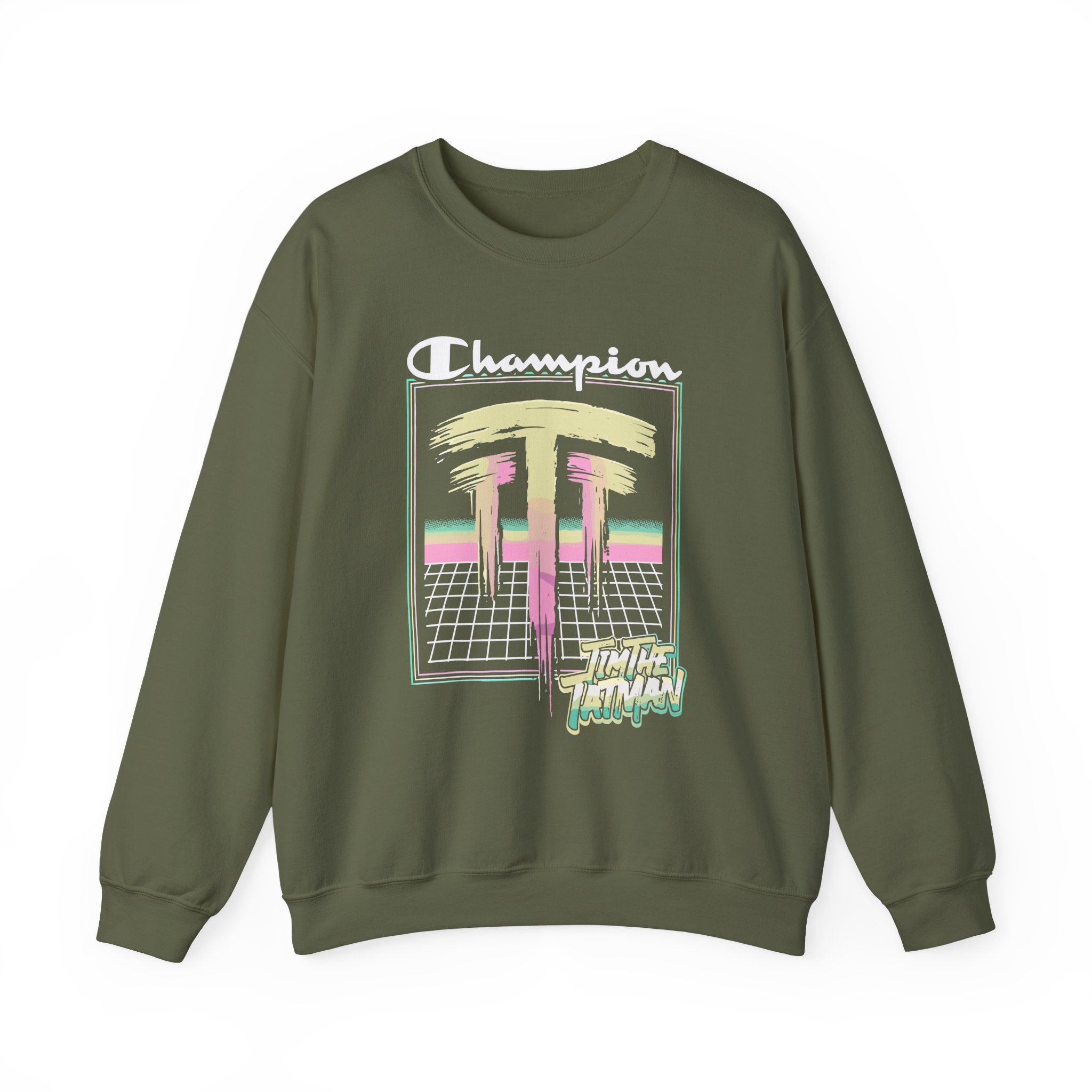 Timthetatman champion x Unisex Heavy Blendâ„¢ Crewneck Sweatshirt