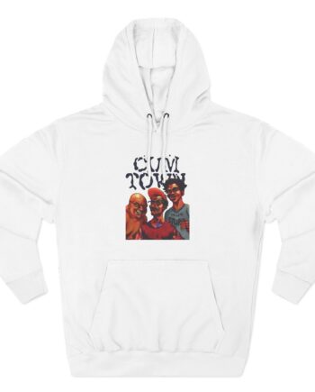 Cum Town Three-Panel Fleece Hoodie