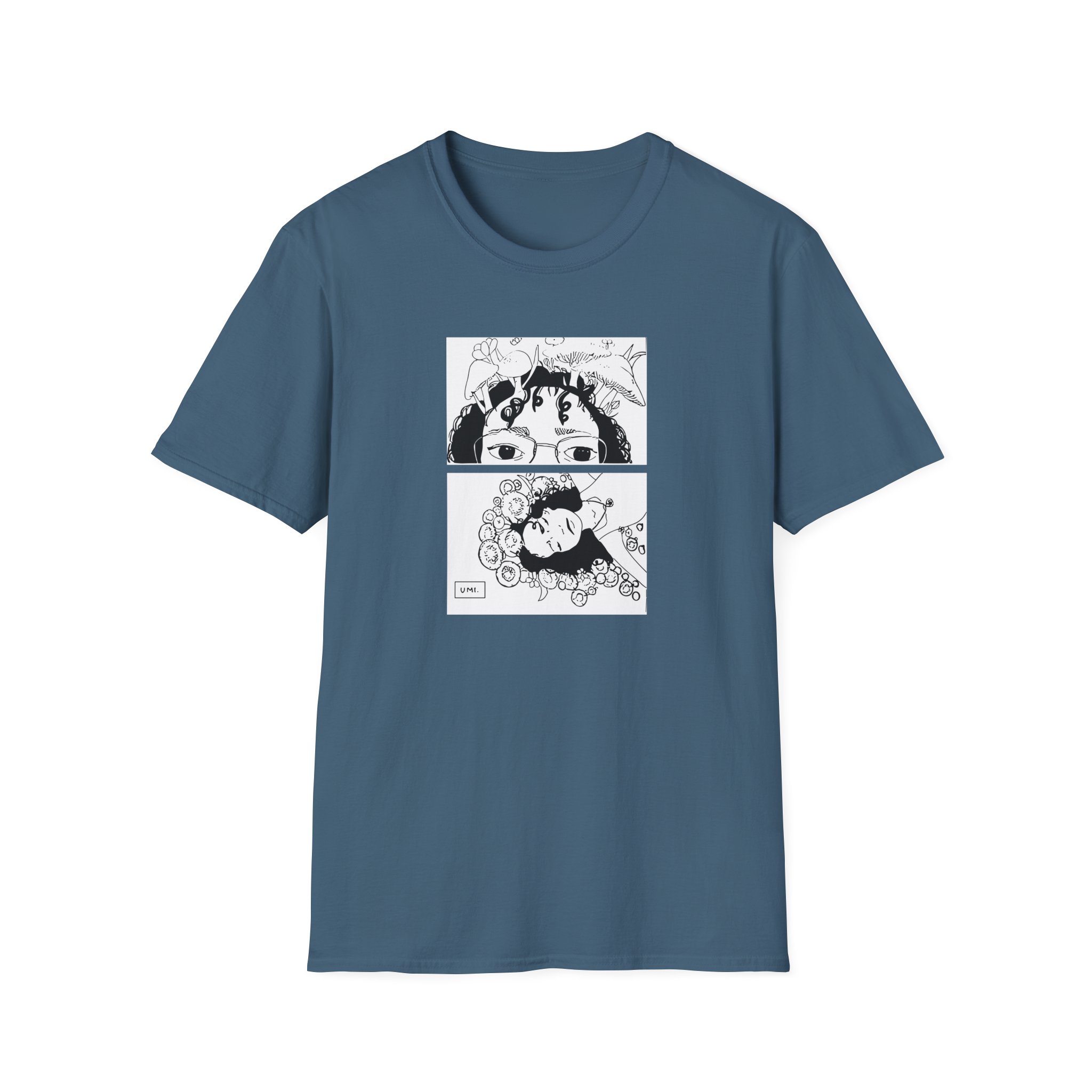 Umi Drawing Unisex Softstyle T-Shirt