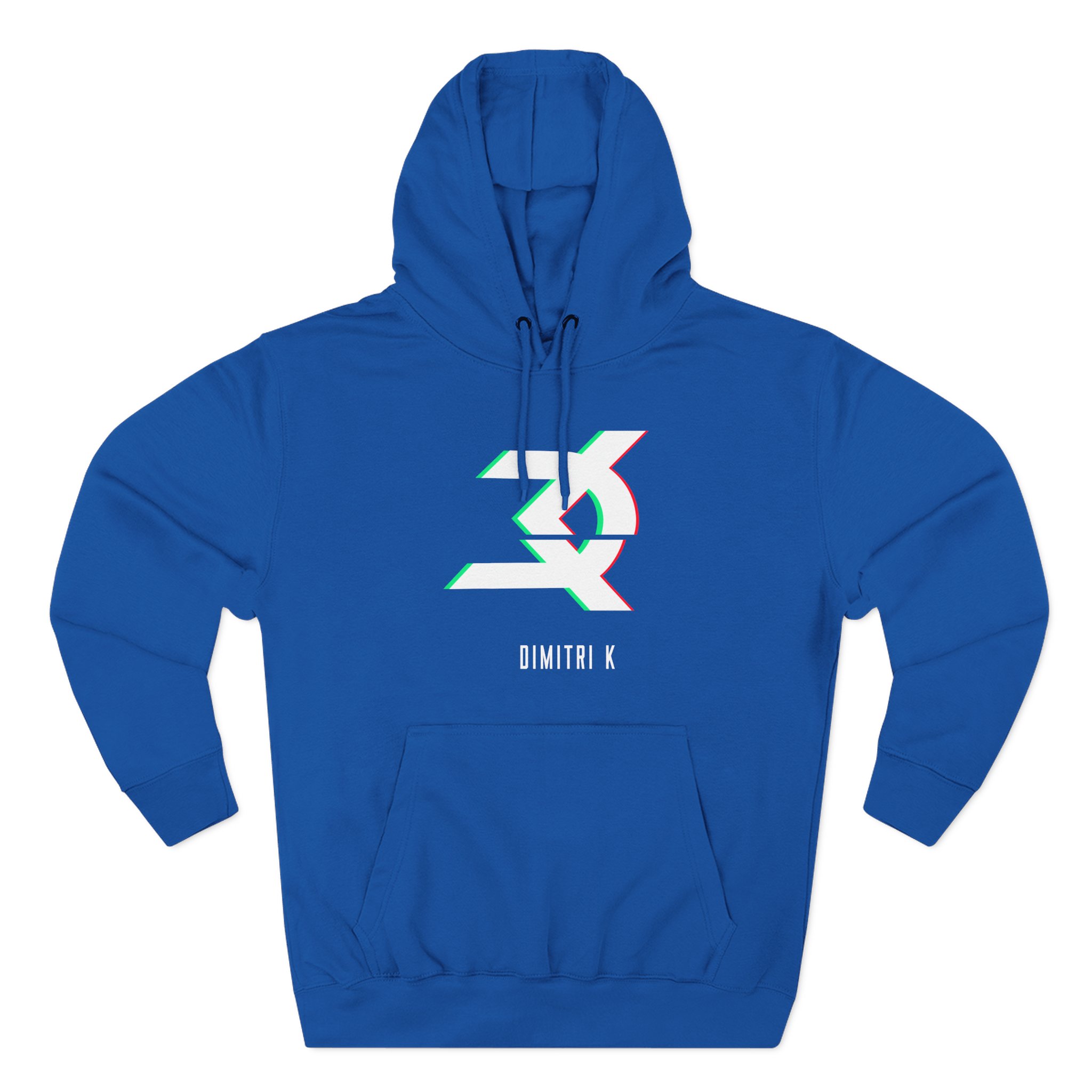 Dimitri K Three-Panel Fleece Hoodie