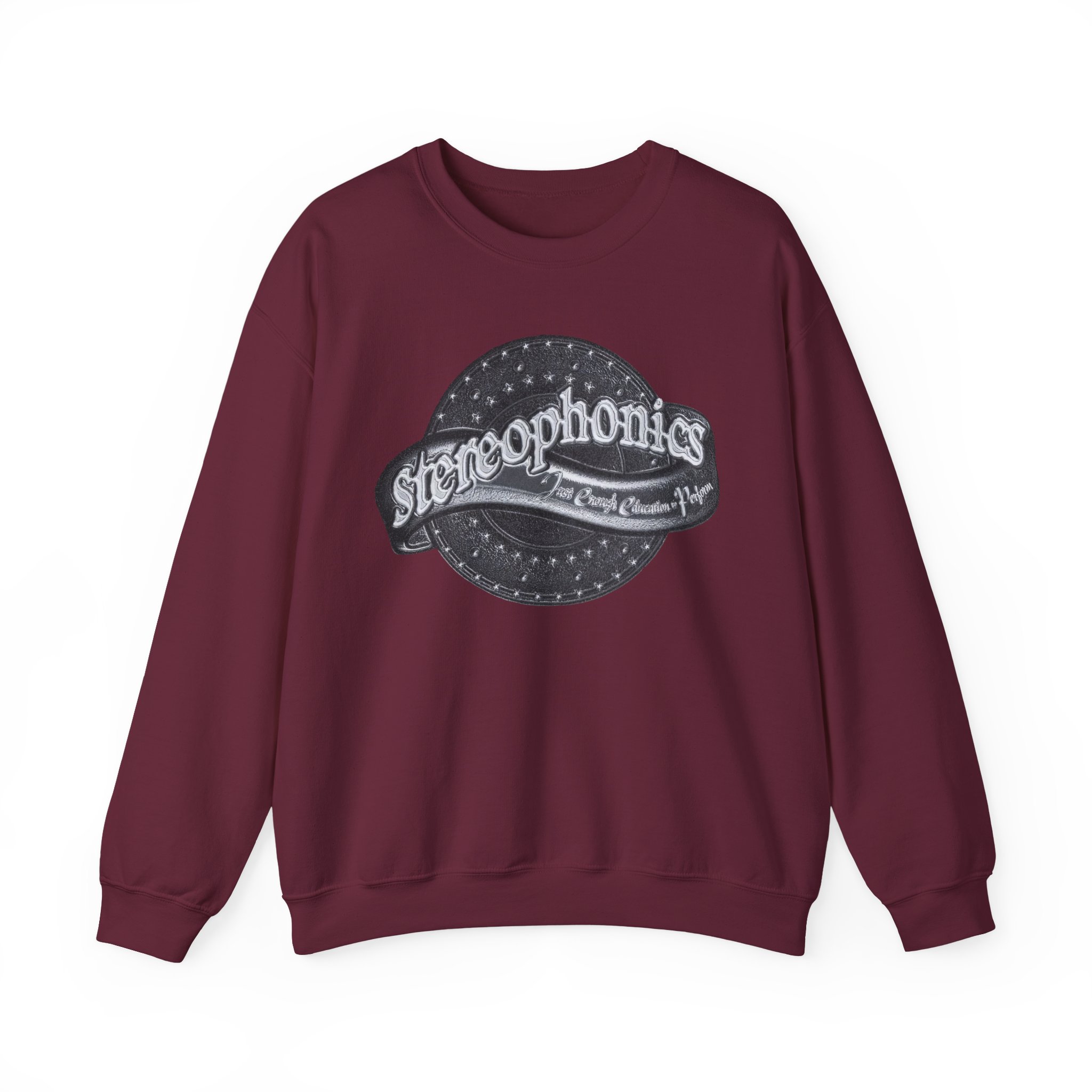Stereophonics Vintage Just Enough Education to Perform Unisex Heavy Blendâ„¢ Crewneck Sweatshirt