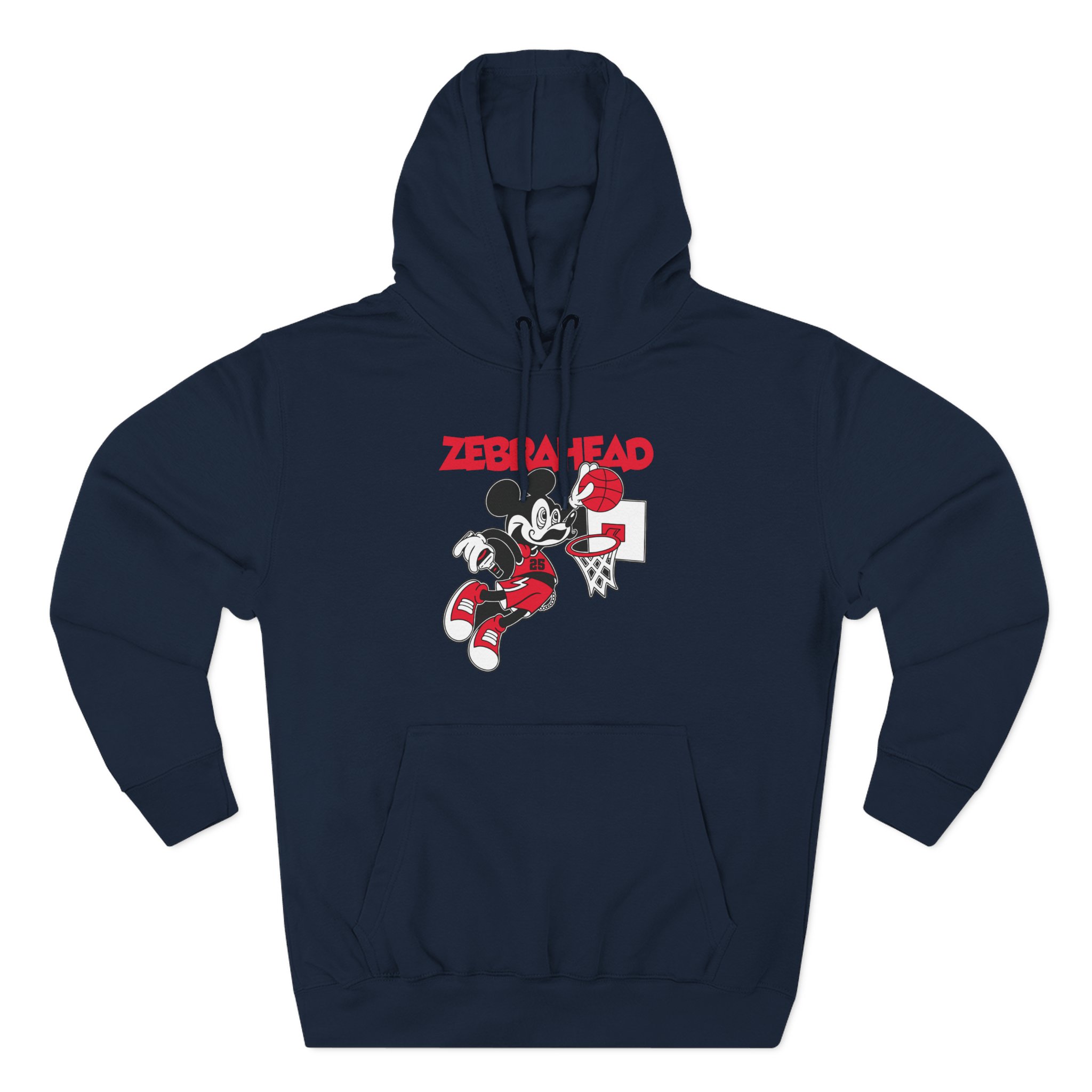 Zebrahead Mickey Three-Panel Fleece Hoodie