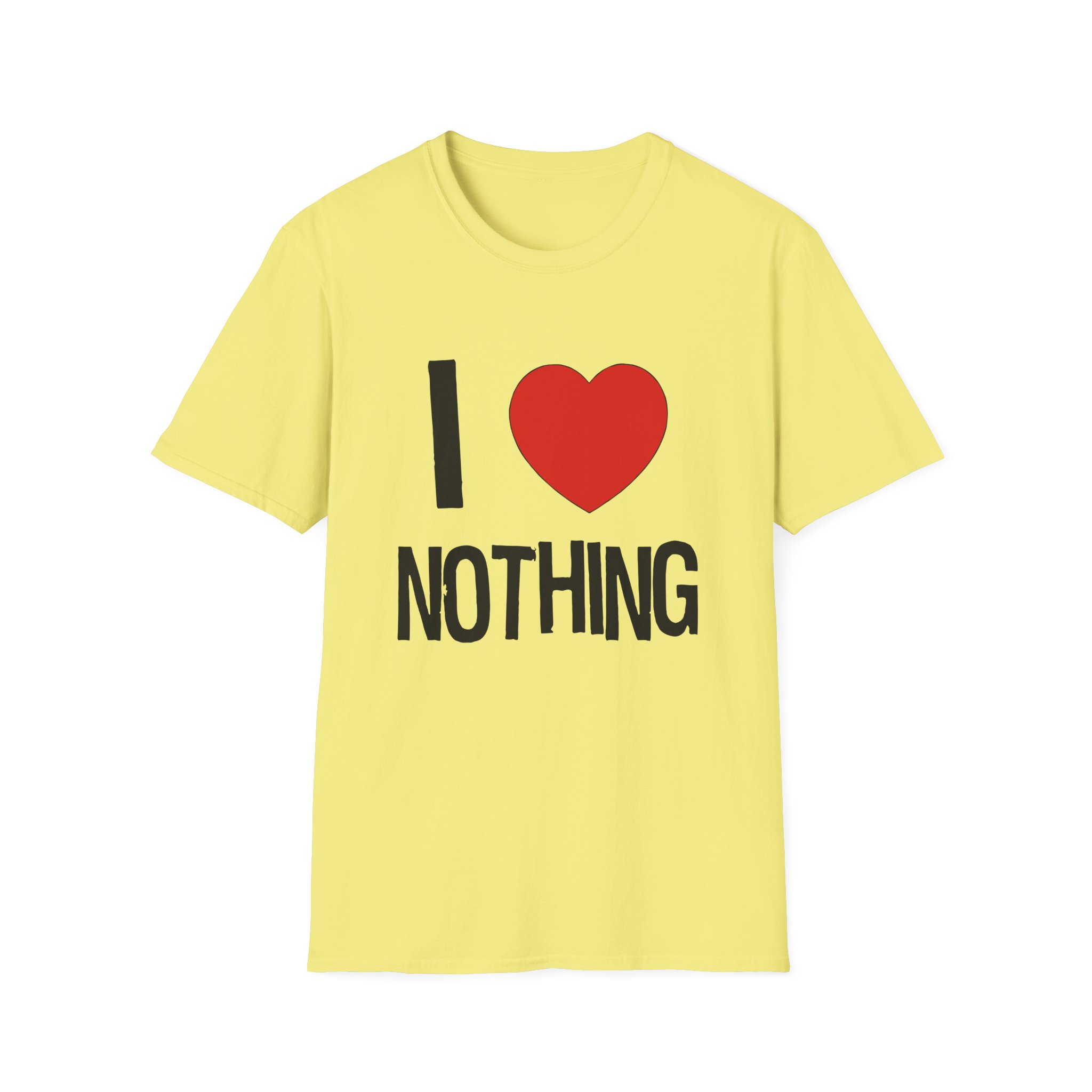 Armor for Sleep I Heart Nothing Unisex Softstyle T-shirt